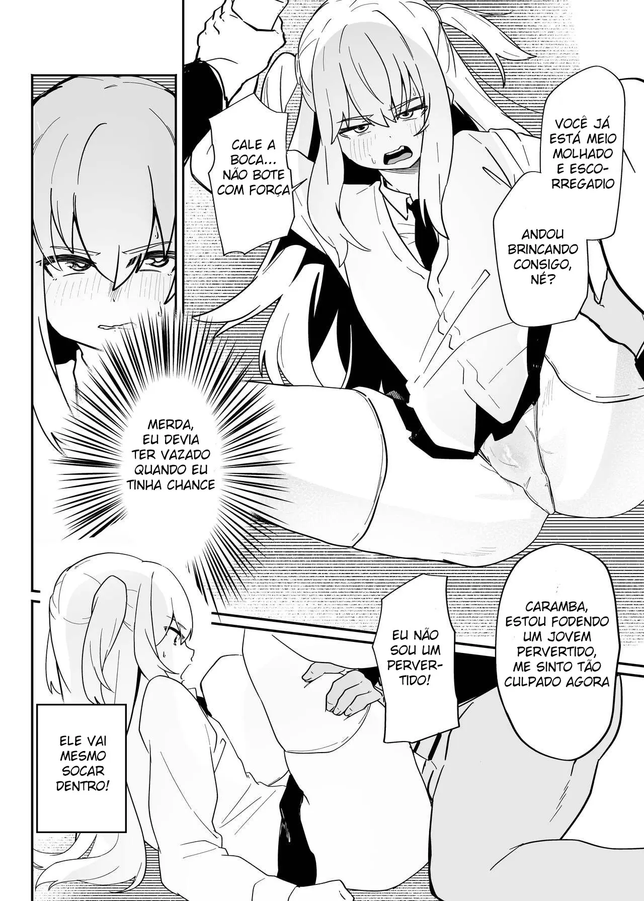 Danshi Gakusei Mesu Ochi Seishori Volunteer Hentai – Página 18