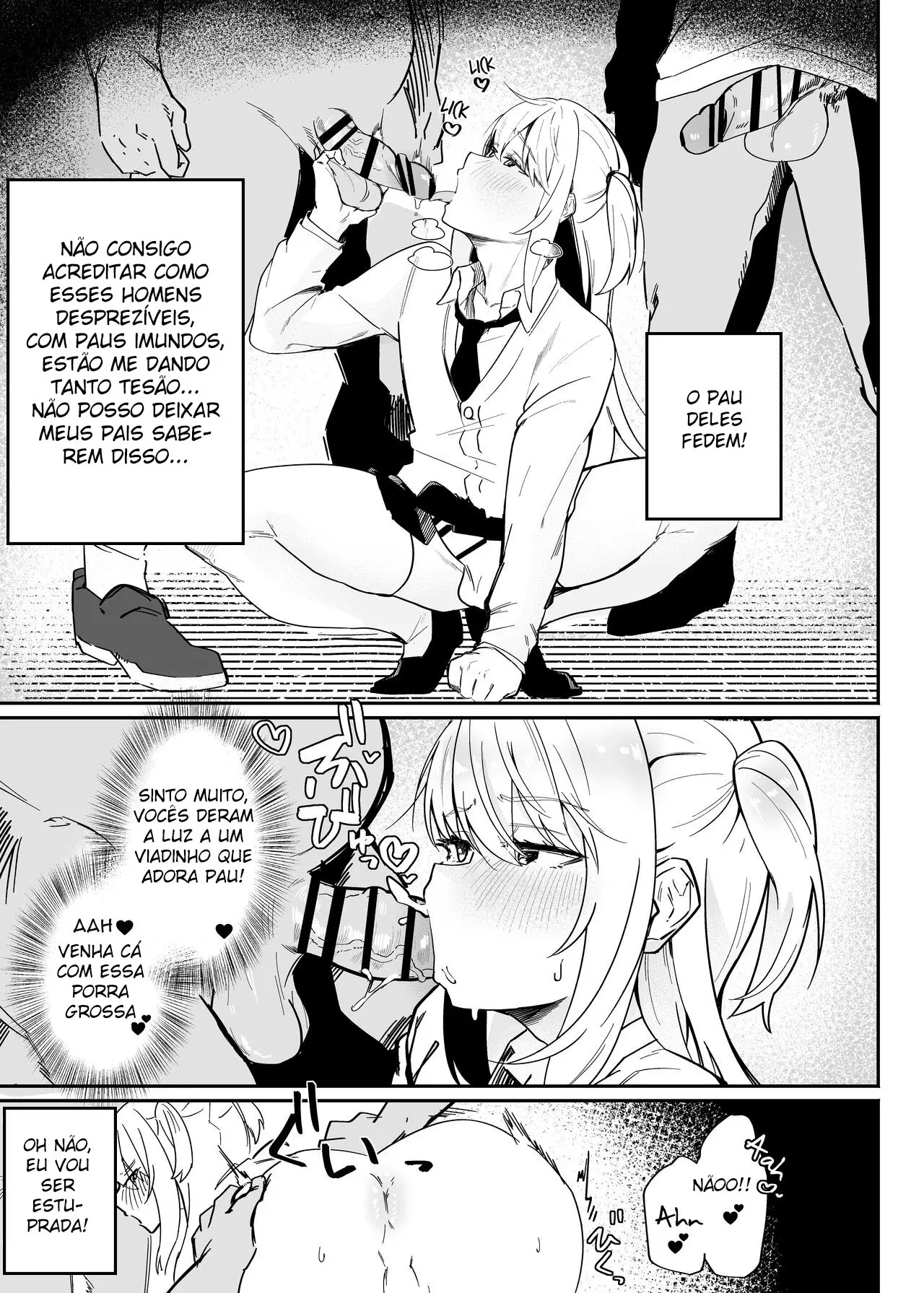 Danshi Gakusei Mesu Ochi Seishori Volunteer Hentai – Página 33