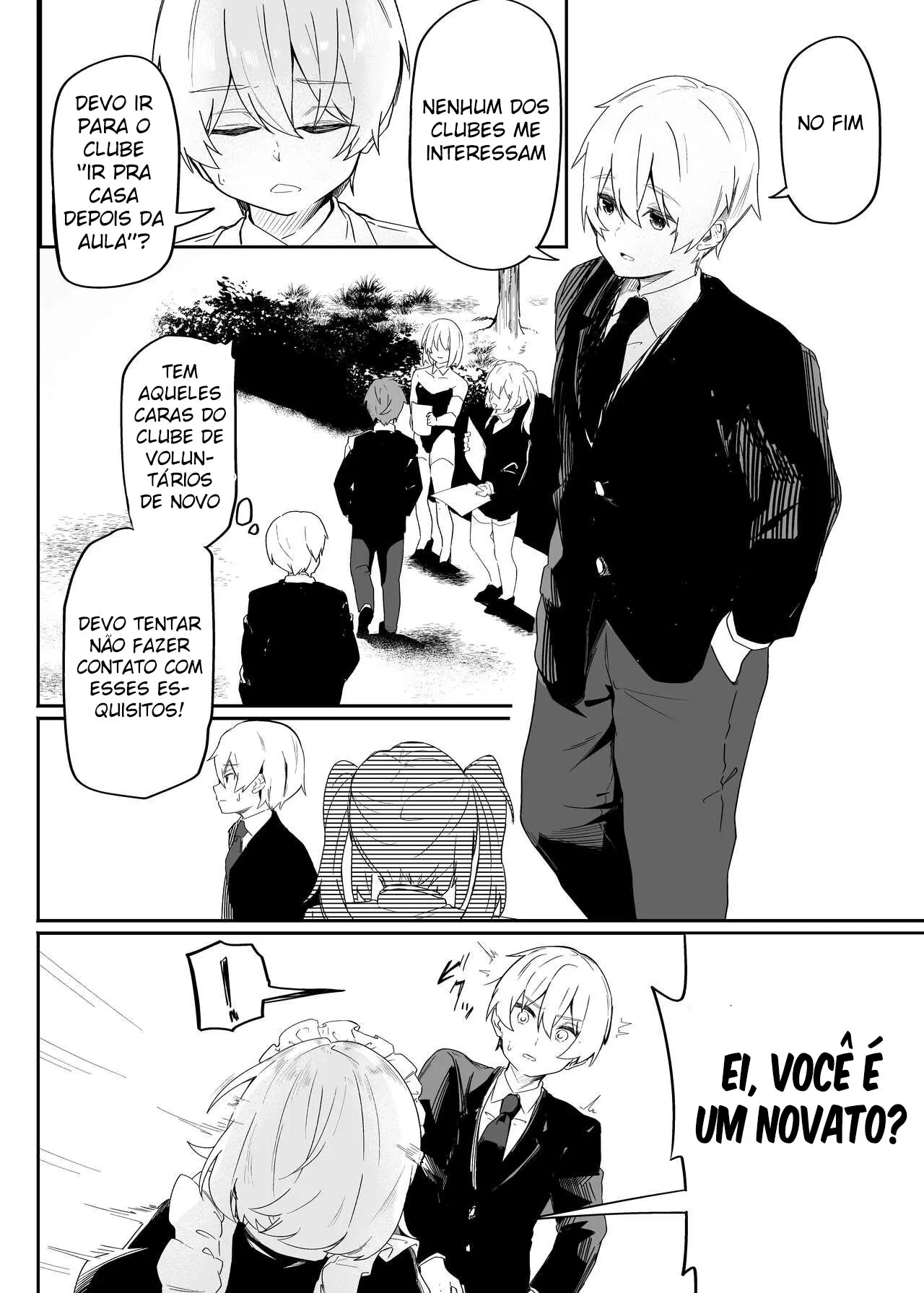 Danshi Gakusei Mesu Ochi Seishori Volunteer Hentai – Página 4