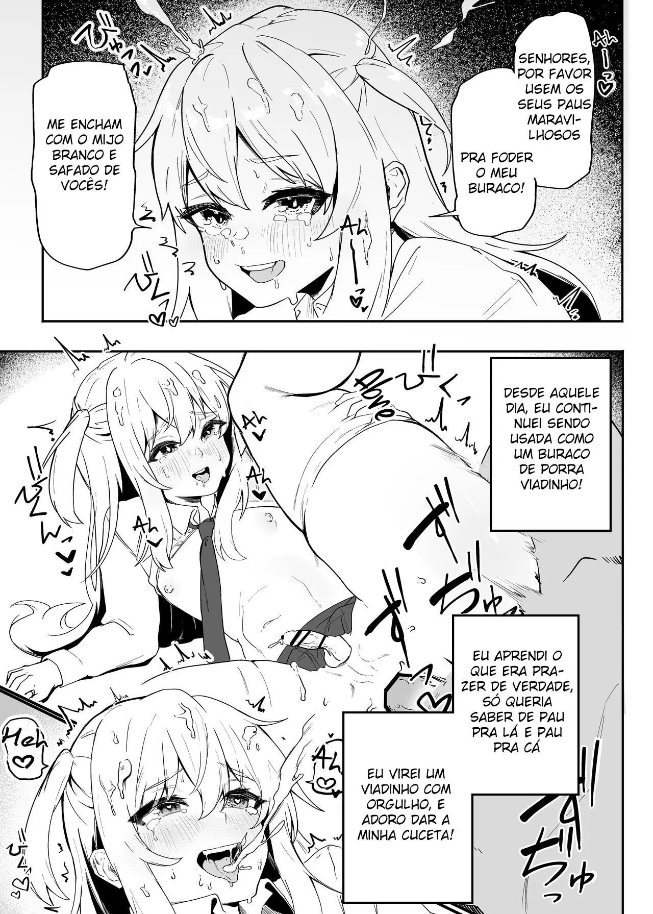 Danshi Gakusei Mesu Ochi Seishori Volunteer Hentai – Página 43