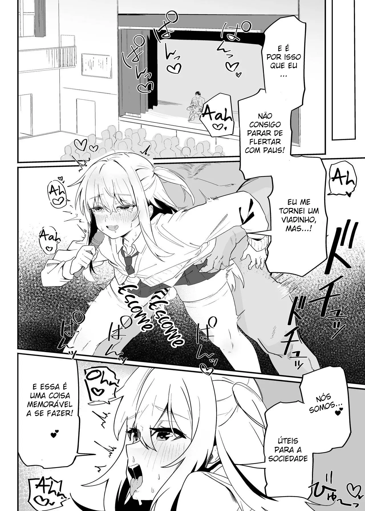 Danshi Gakusei Mesu Ochi Seishori Volunteer Hentai – Página 44