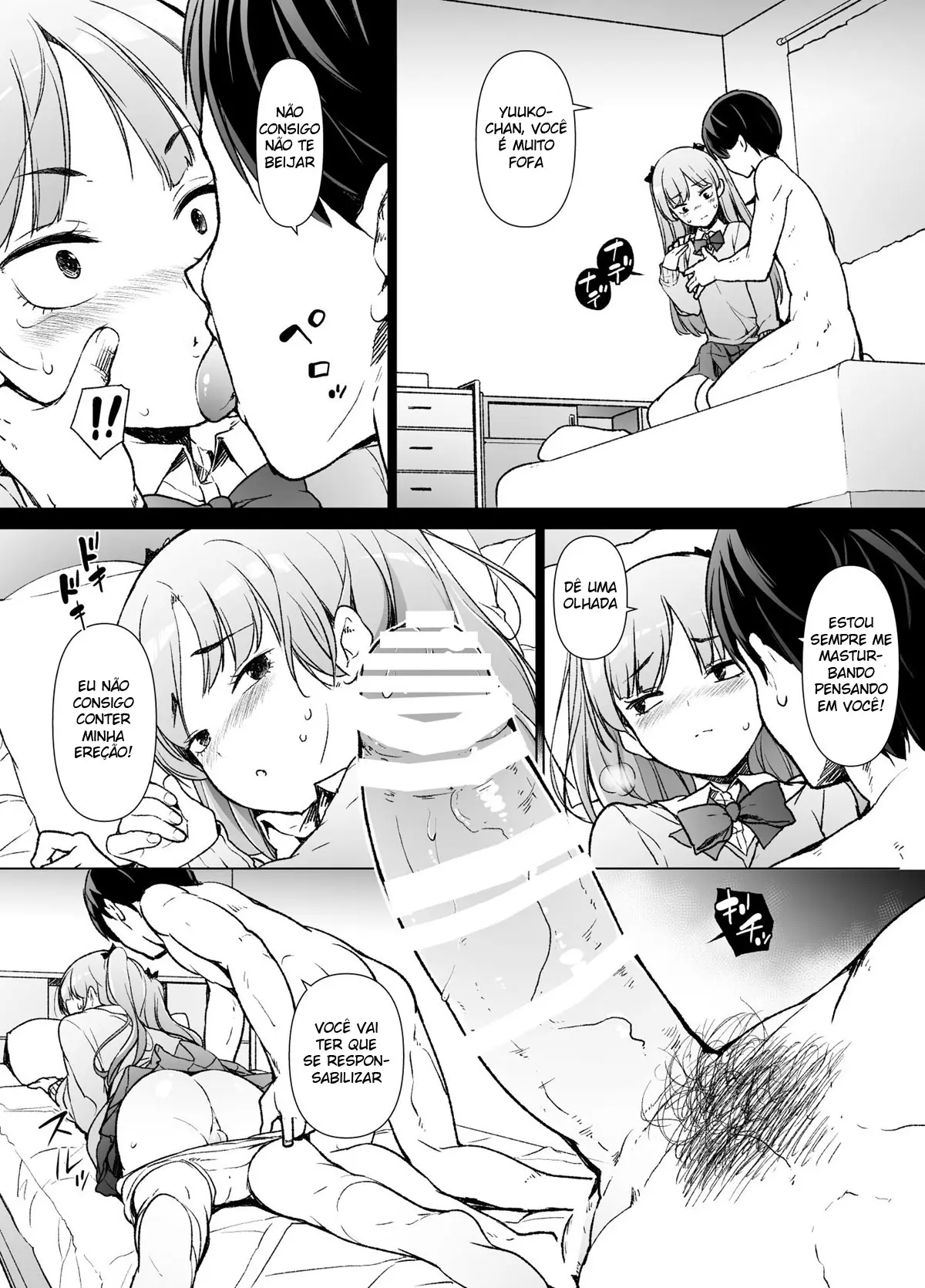 Danshikou no Kawaii Ko ga Josou Shita Hanashi Hentai – Página 17