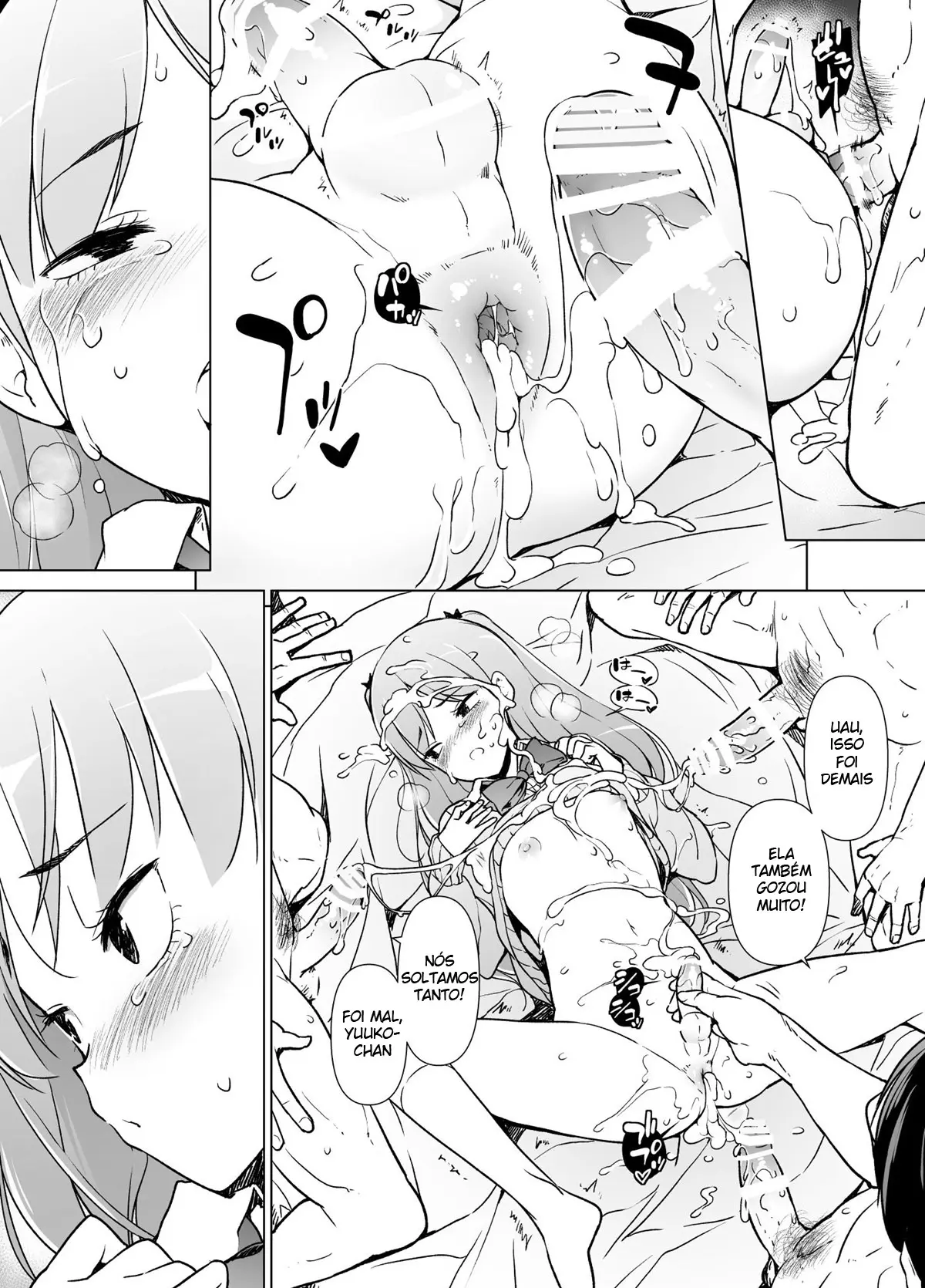 Danshikou no Kawaii Ko ga Josou Shita Hanashi Hentai – Página 39