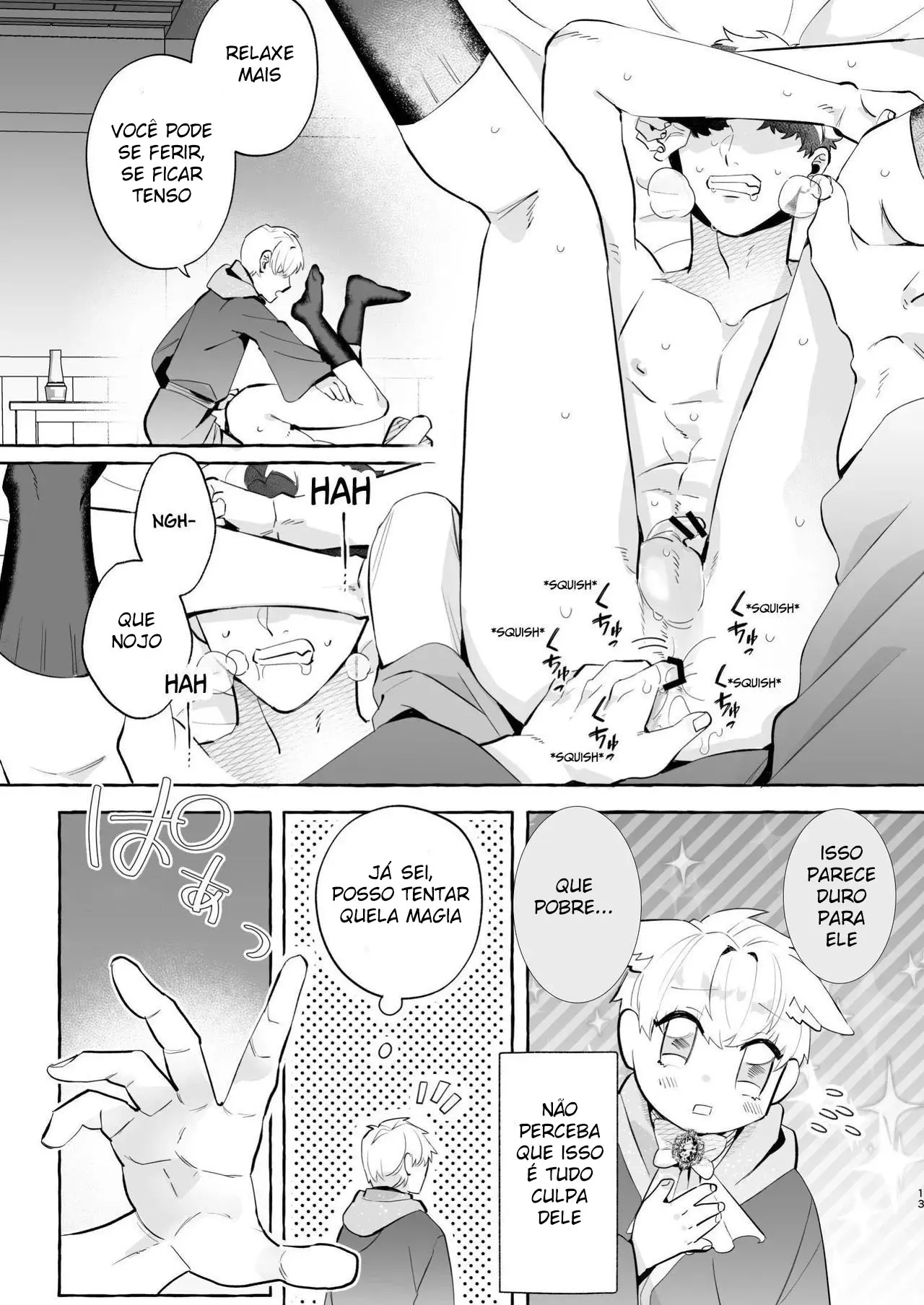 De Jeito Nenhum Eu Me Apaixonaria Por Uma Crista de Ventre ~Nunca Ouvi Falar de Um Mago Dispensado Que Se Tornou Um Yandere!~ Hentai – Página 13