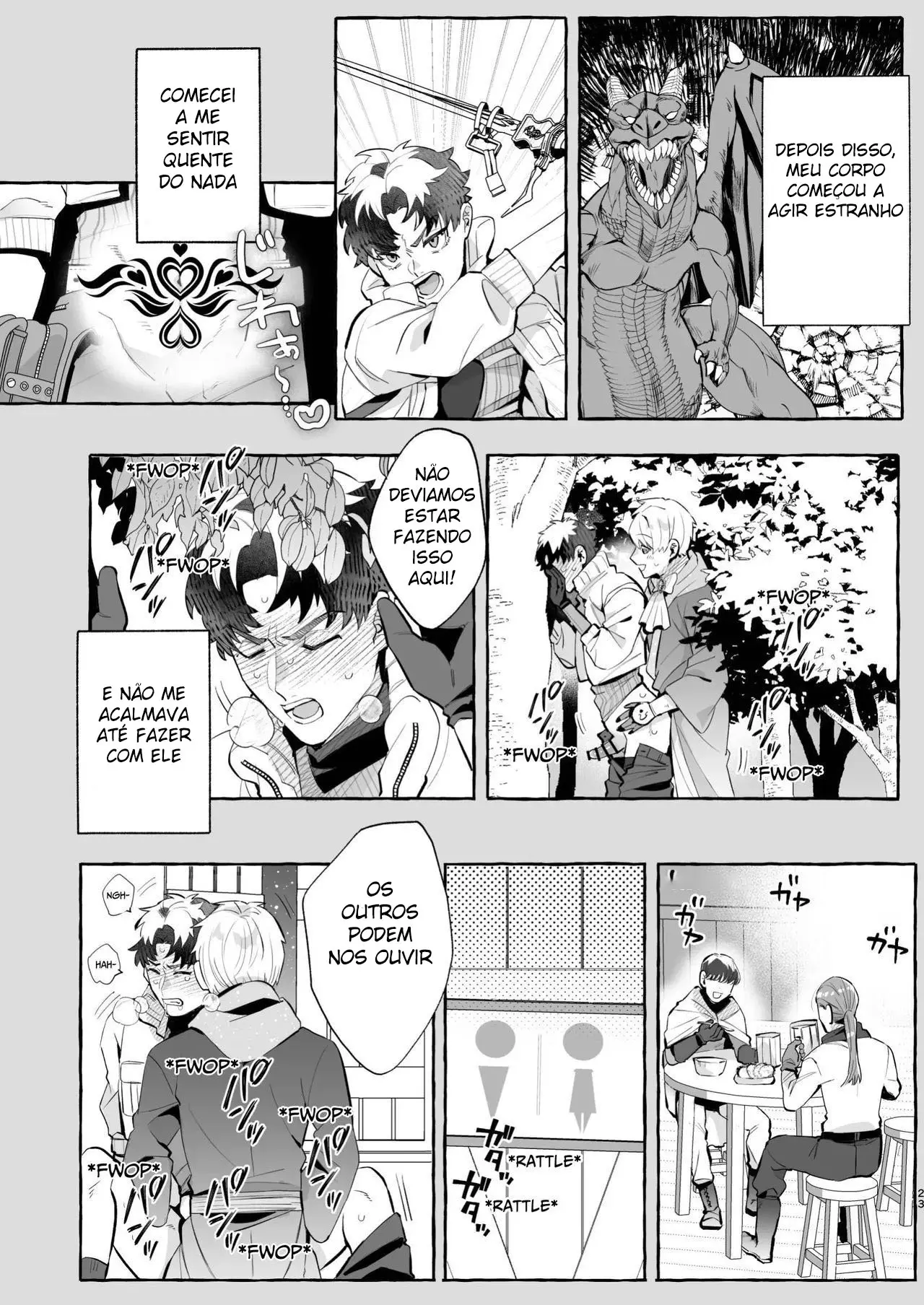 De Jeito Nenhum Eu Me Apaixonaria Por Uma Crista de Ventre ~Nunca Ouvi Falar de Um Mago Dispensado Que Se Tornou Um Yandere!~ Hentai – Página 23