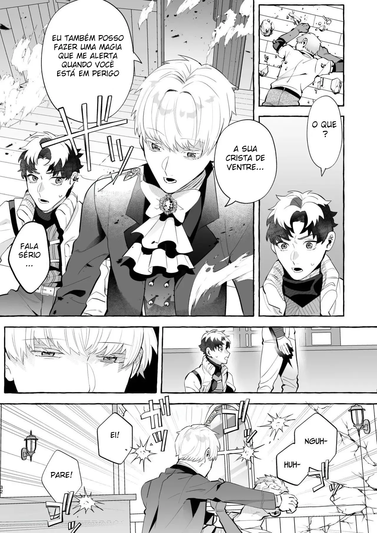 De Jeito Nenhum Eu Me Apaixonaria Por Uma Crista de Ventre ~Nunca Ouvi Falar de Um Mago Dispensado Que Se Tornou Um Yandere!~ Hentai – Página 32