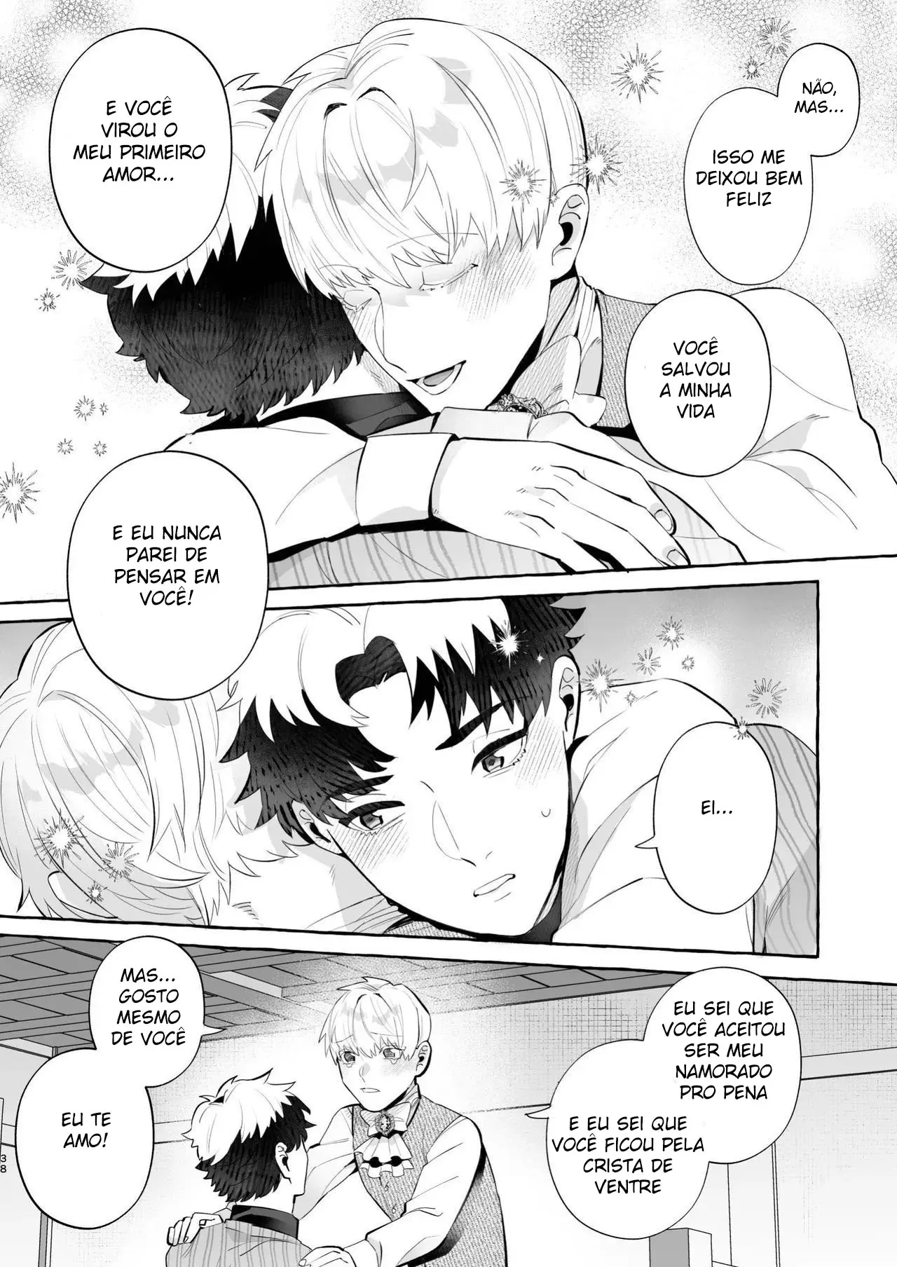 De Jeito Nenhum Eu Me Apaixonaria Por Uma Crista de Ventre ~Nunca Ouvi Falar de Um Mago Dispensado Que Se Tornou Um Yandere!~ Hentai – Página 38