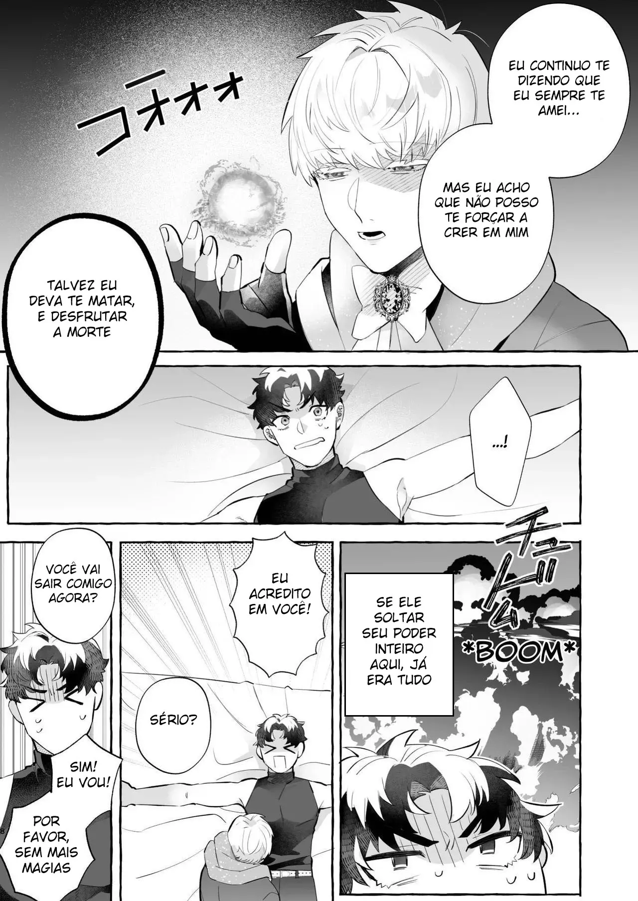 De Jeito Nenhum Eu Me Apaixonaria Por Uma Crista de Ventre ~Nunca Ouvi Falar de Um Mago Dispensado Que Se Tornou Um Yandere!~ Hentai – Página 8