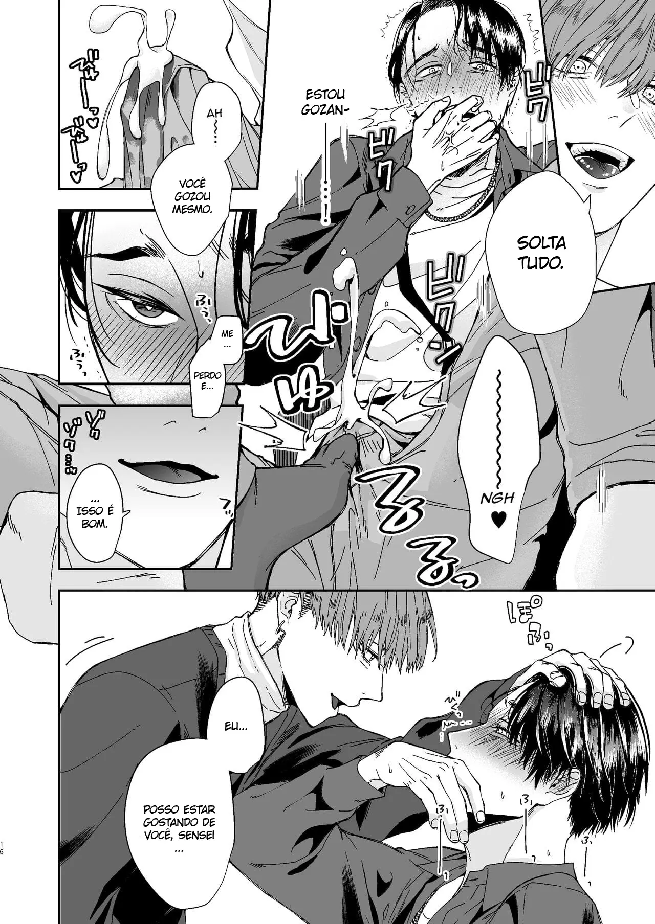 De Jeito Nenhum um Professor Playboy Como Eu Poderia Ser Sexualmente Disciplinado e Corrompido Até Virar uma Vadia por um Aluno! Hentai – Página 15