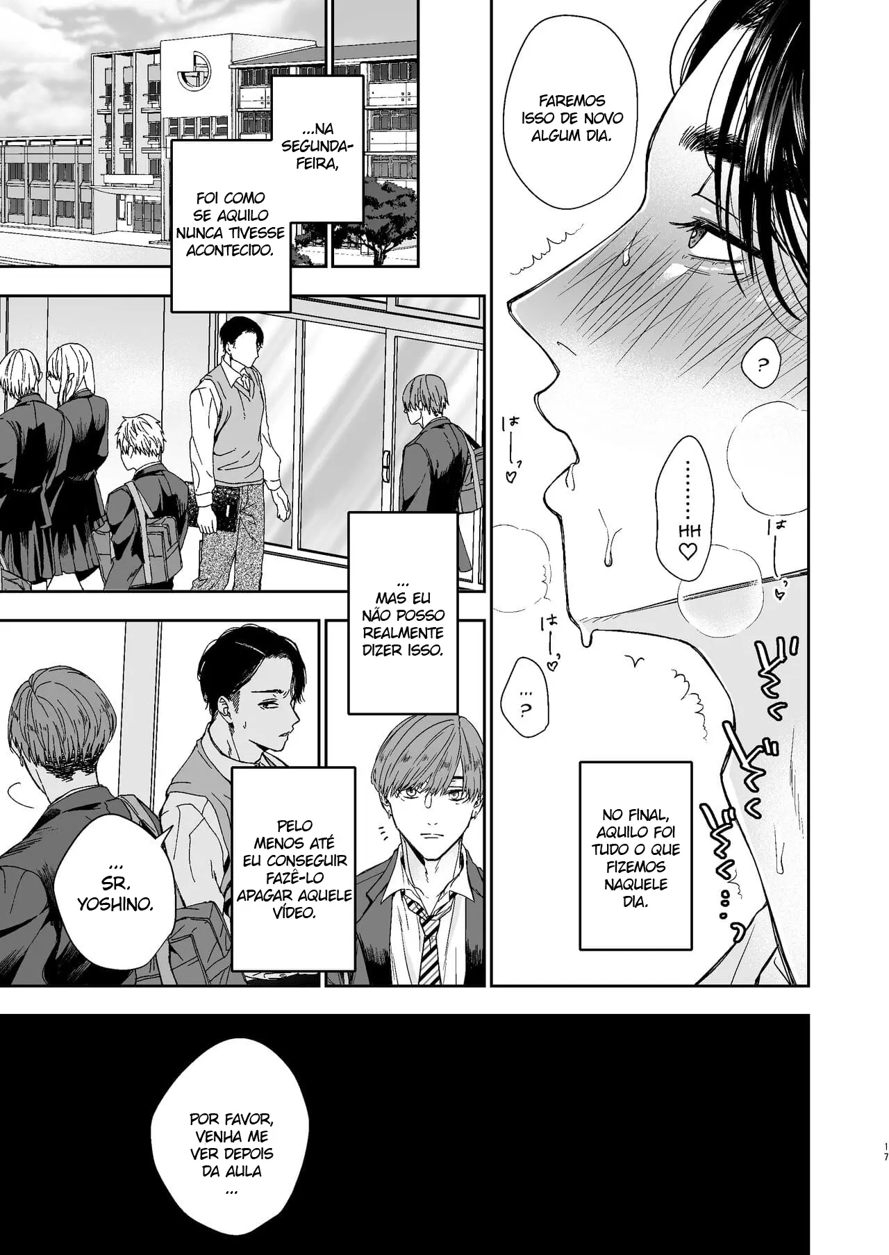 De Jeito Nenhum um Professor Playboy Como Eu Poderia Ser Sexualmente Disciplinado e Corrompido Até Virar uma Vadia por um Aluno! Hentai – Página 16