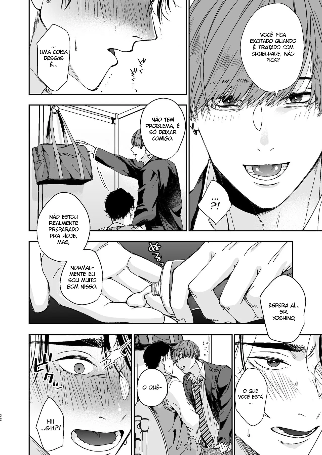 De Jeito Nenhum um Professor Playboy Como Eu Poderia Ser Sexualmente Disciplinado e Corrompido Até Virar uma Vadia por um Aluno! Hentai – Página 21