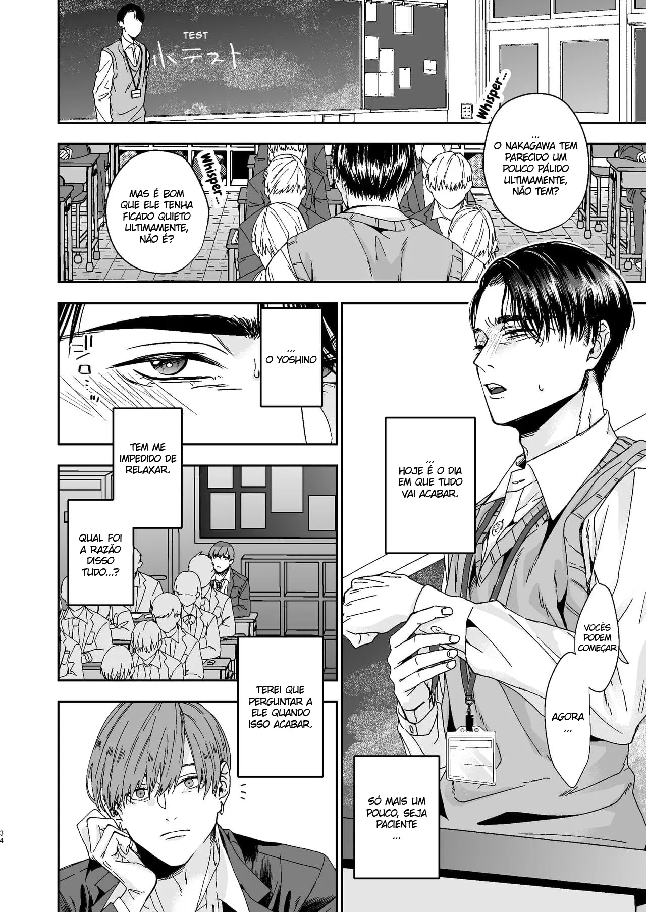 De Jeito Nenhum um Professor Playboy Como Eu Poderia Ser Sexualmente Disciplinado e Corrompido Até Virar uma Vadia por um Aluno! Hentai – Página 33