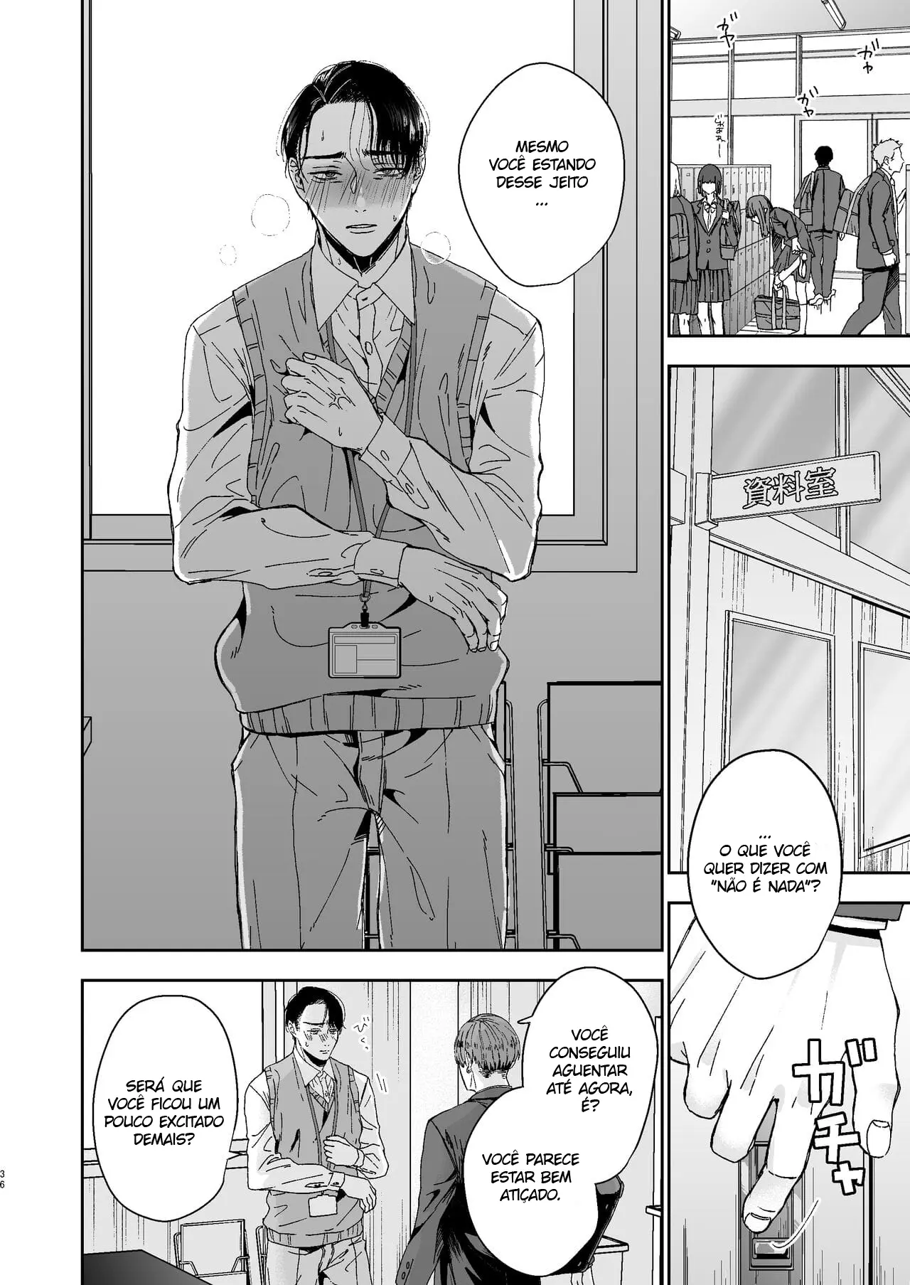 De Jeito Nenhum um Professor Playboy Como Eu Poderia Ser Sexualmente Disciplinado e Corrompido Até Virar uma Vadia por um Aluno! Hentai – Página 35