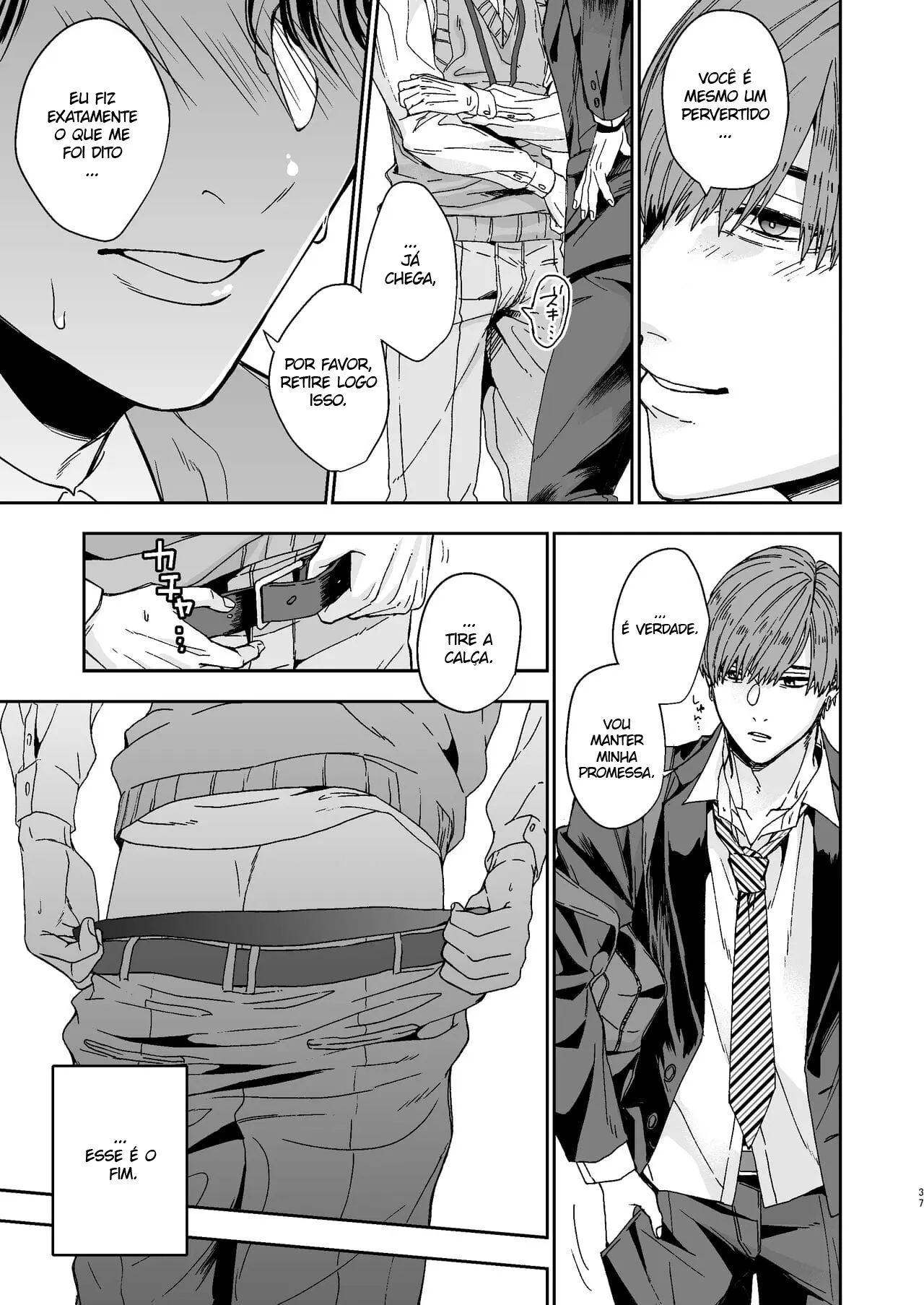 De Jeito Nenhum um Professor Playboy Como Eu Poderia Ser Sexualmente Disciplinado e Corrompido Até Virar uma Vadia por um Aluno! Hentai – Página 36