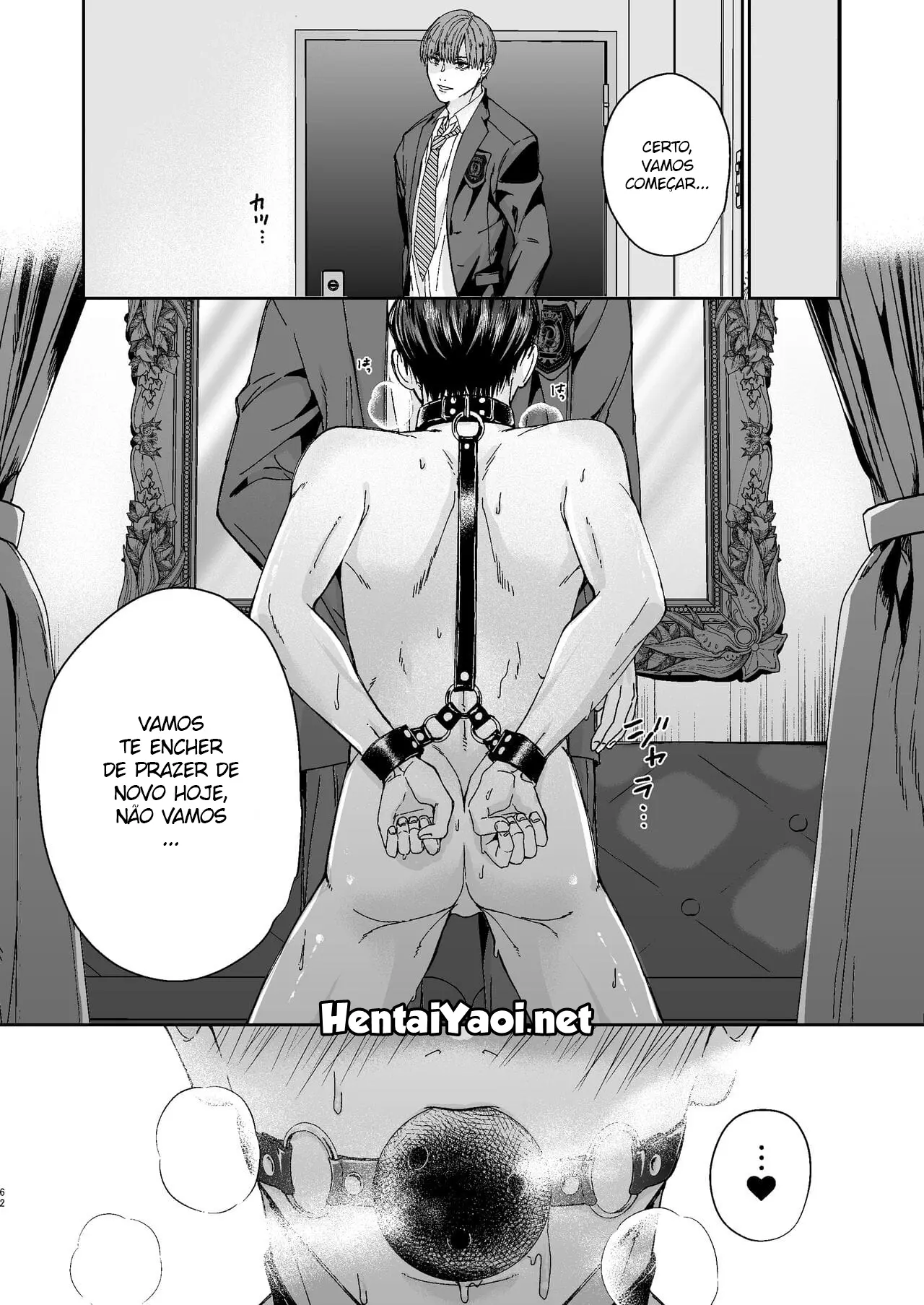 De Jeito Nenhum um Professor Playboy Como Eu Poderia Ser Sexualmente Disciplinado e Corrompido Até Virar uma Vadia por um Aluno! Hentai – Página 61