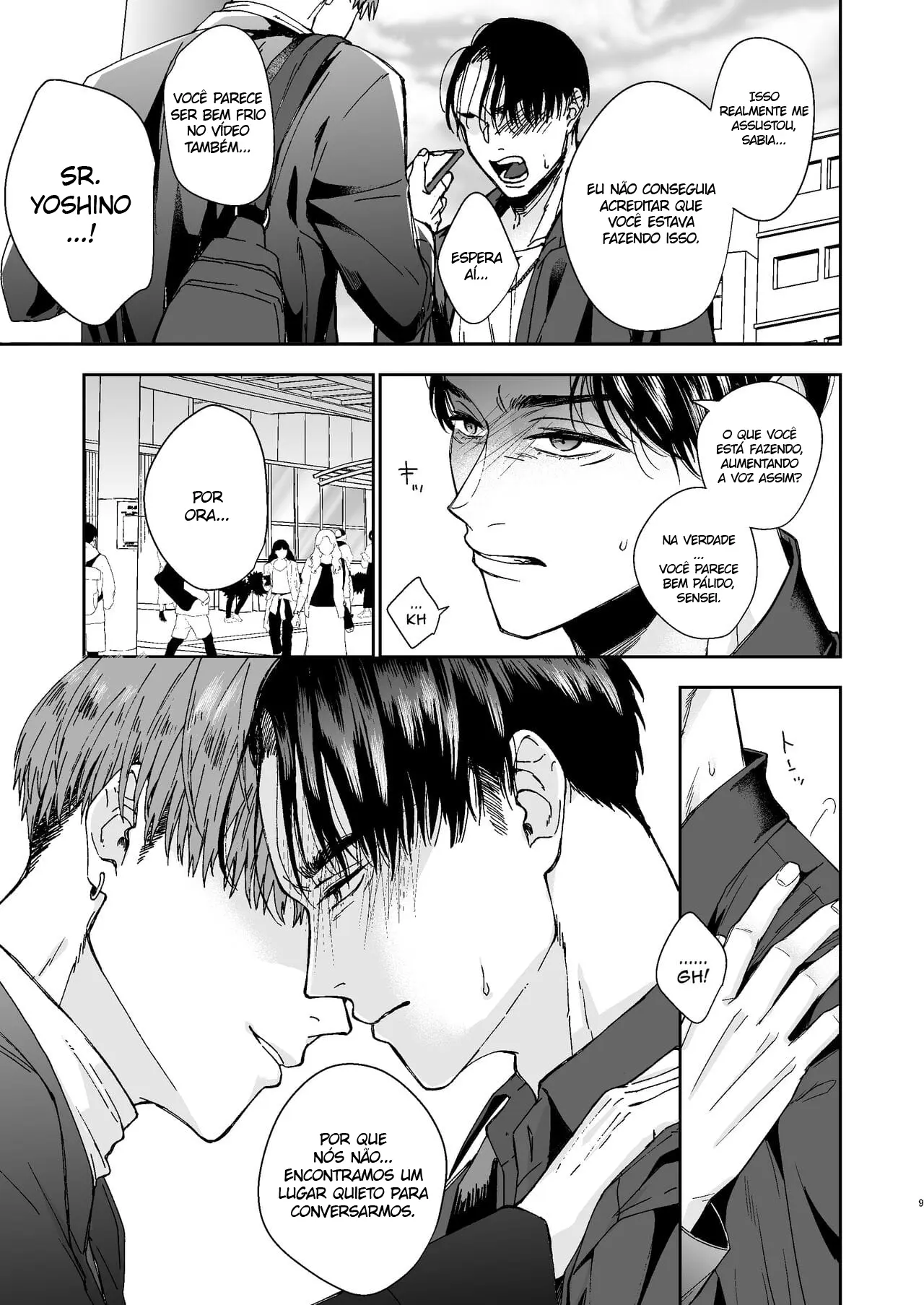 De Jeito Nenhum um Professor Playboy Como Eu Poderia Ser Sexualmente Disciplinado e Corrompido Até Virar uma Vadia por um Aluno! Hentai – Página 8