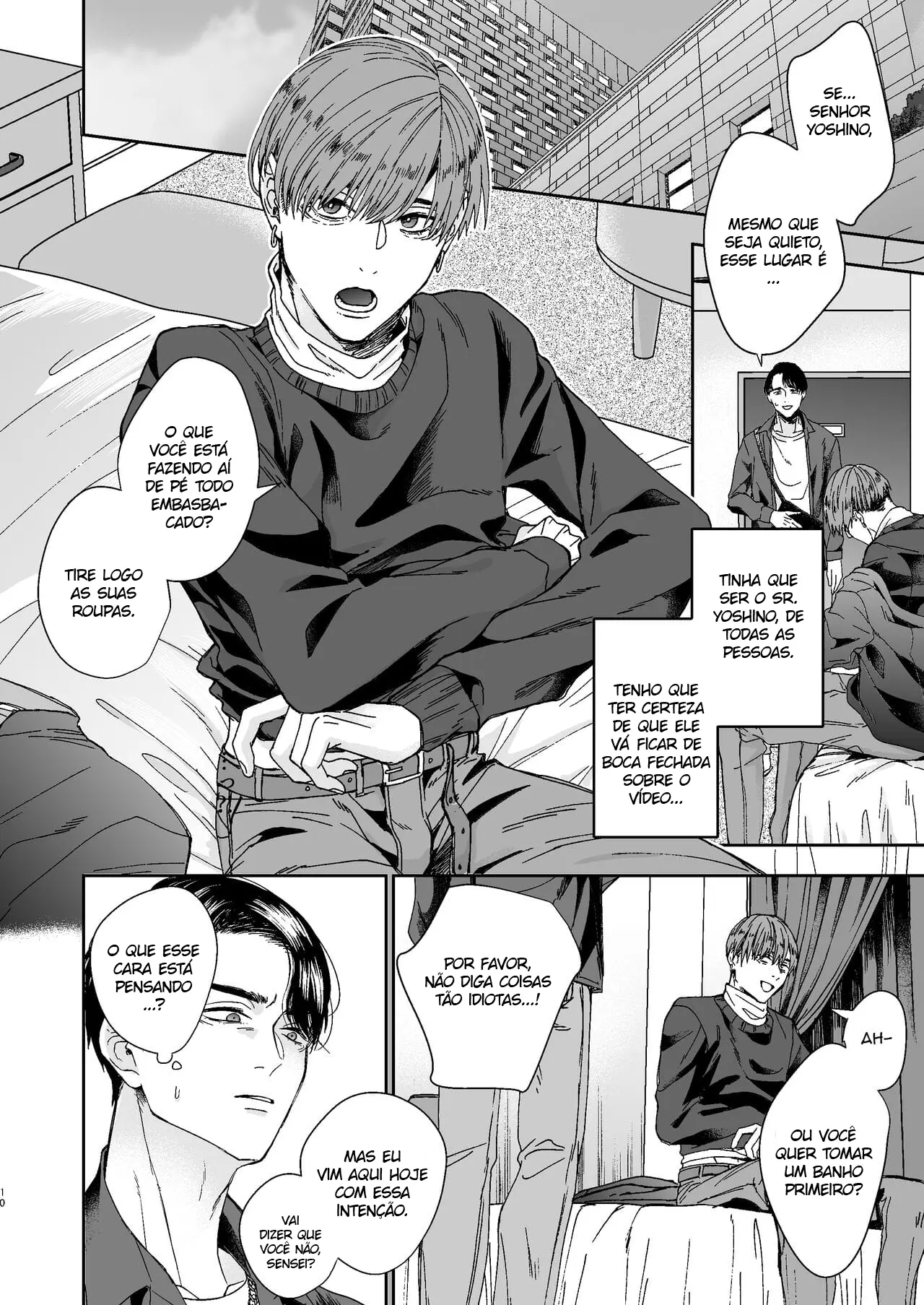 De Jeito Nenhum um Professor Playboy Como Eu Poderia Ser Sexualmente Disciplinado e Corrompido Até Virar uma Vadia por um Aluno! Hentai – Página 9