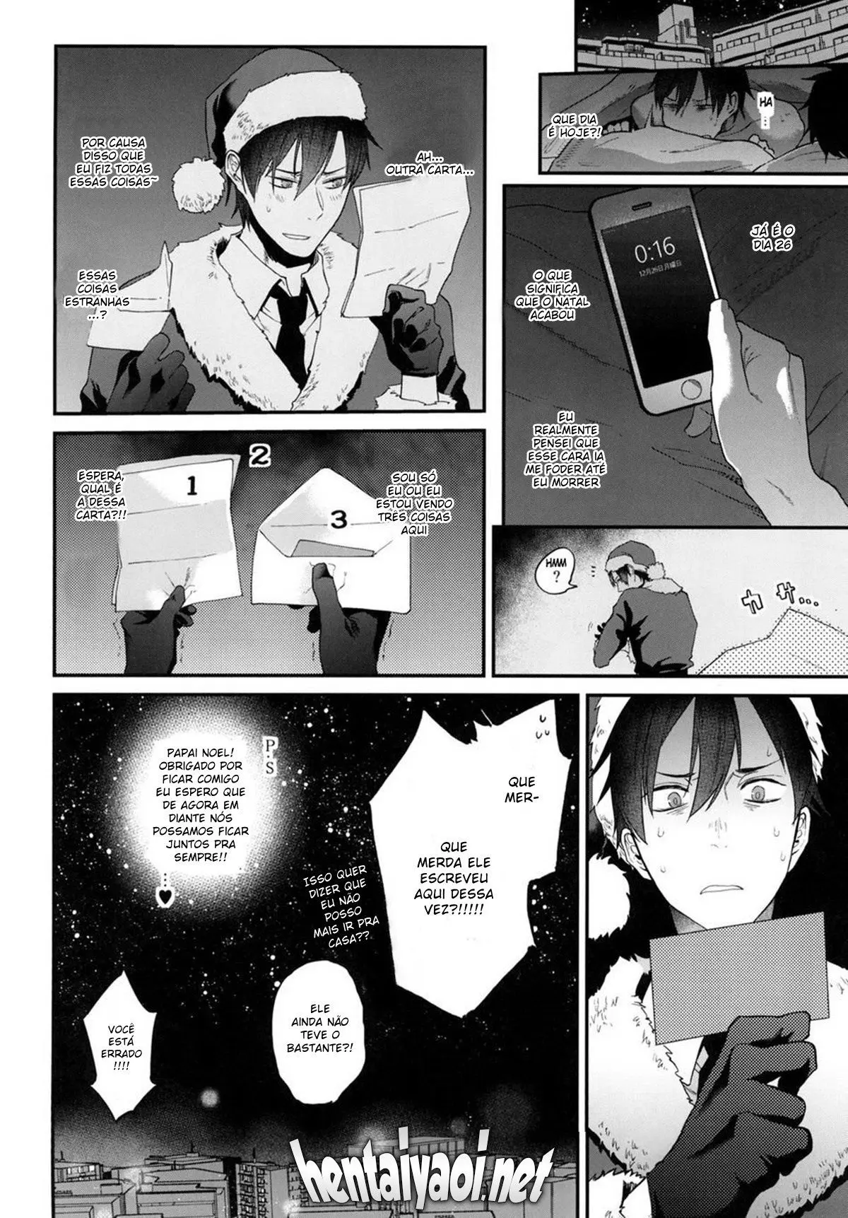 Dê o Papai Noel de presente! Hentai – Página 17