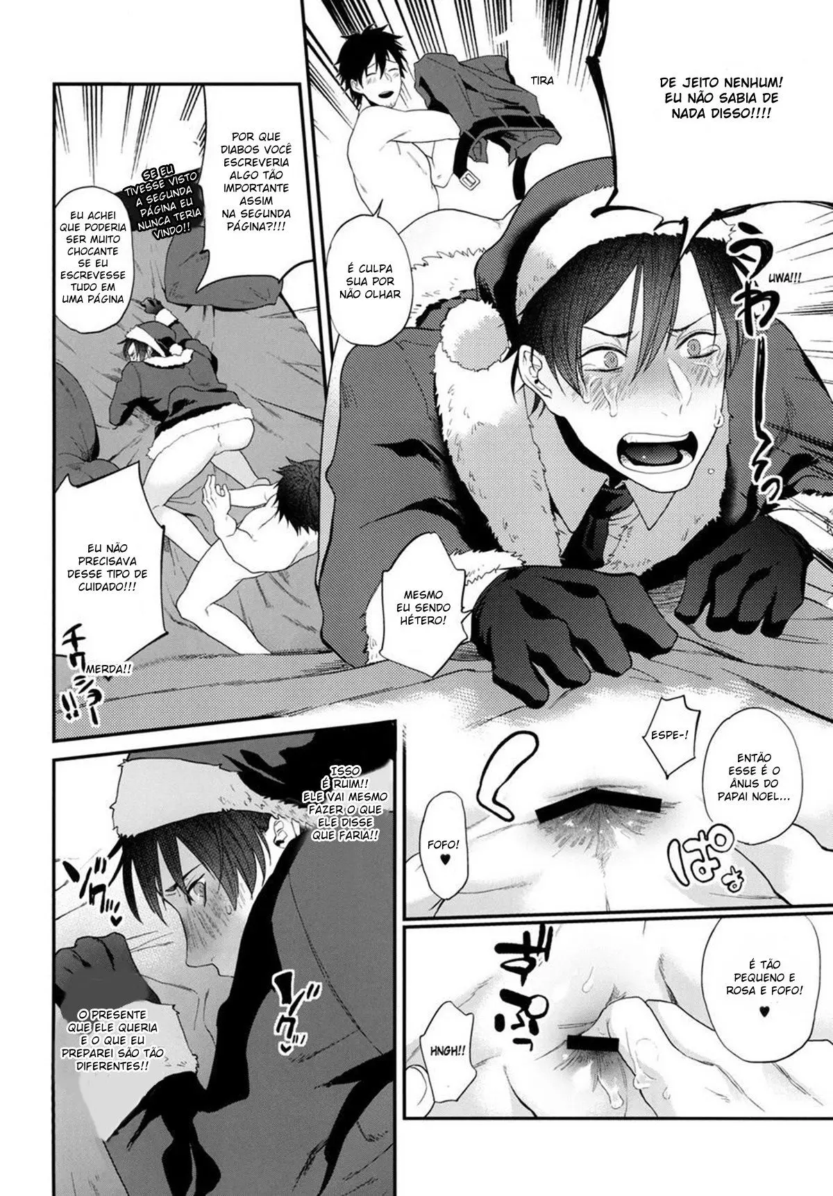 Dê o Papai Noel de presente! Hentai – Página 7