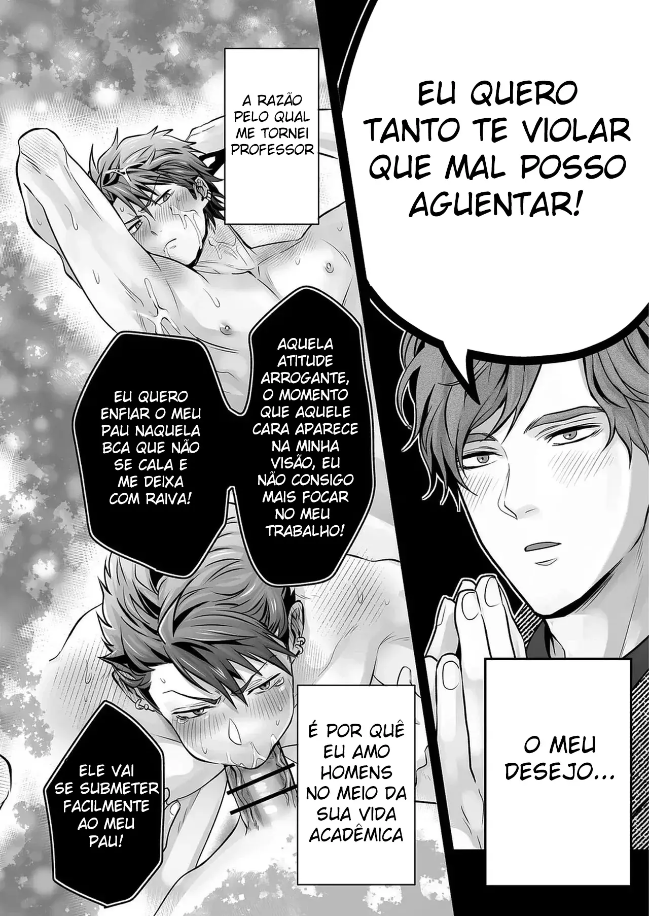 Delinquente Mal Criado, Um Mês Inteiro à Disposição Sendo Violado Hentai – Página 14