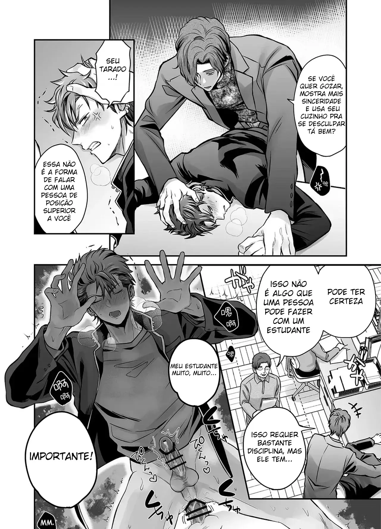 Delinquente Mal Criado, Um Mês Inteiro à Disposição Sendo Violado Hentai – Página 6