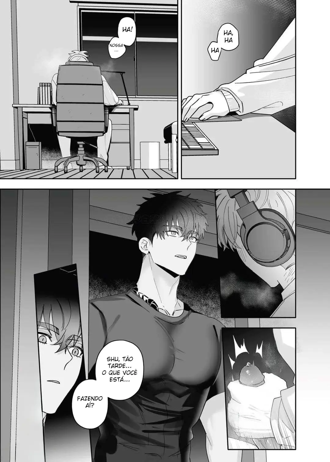 Descobriram Que Sou Gay e Acabei Sendo Comido Pelo Irmão Mais Novo do Meu Amigo Hentai – Página 10