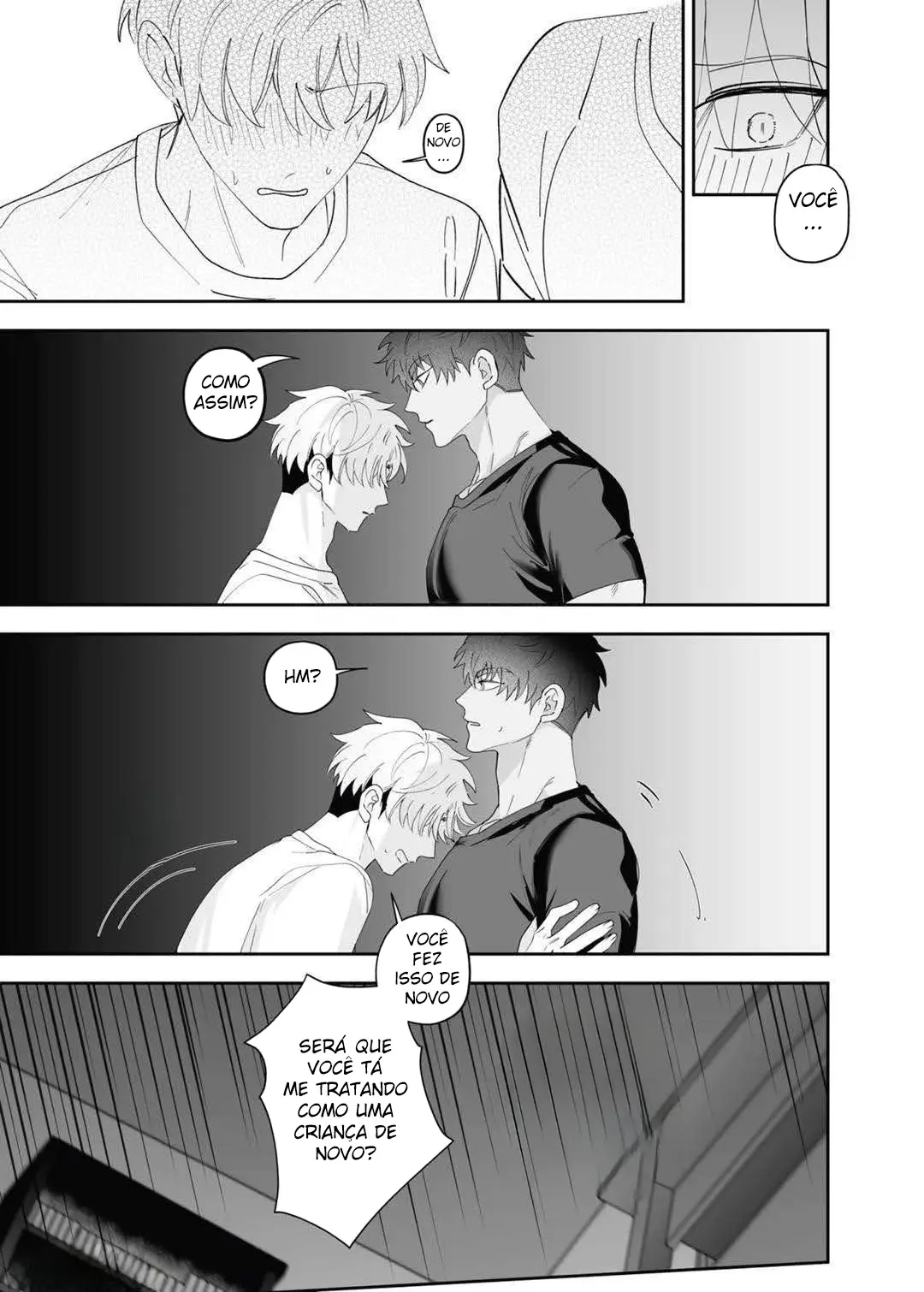 Descobriram Que Sou Gay e Acabei Sendo Comido Pelo Irmão Mais Novo do Meu Amigo Hentai – Página 14