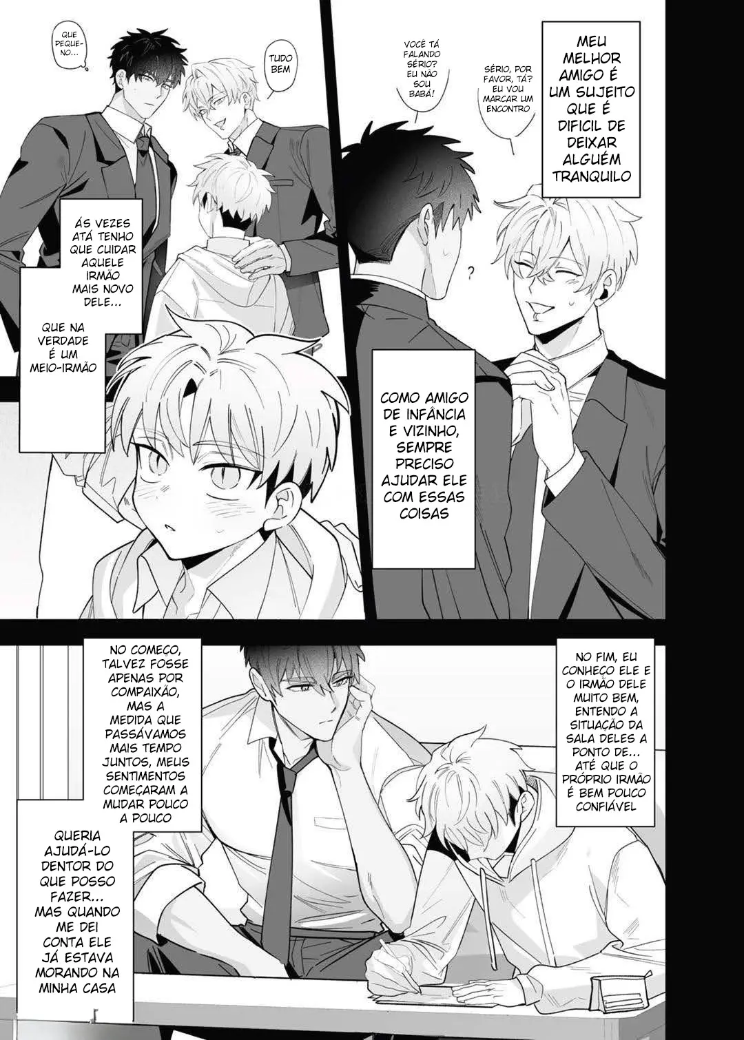 Descobriram Que Sou Gay e Acabei Sendo Comido Pelo Irmão Mais Novo do Meu Amigo Hentai – Página 2