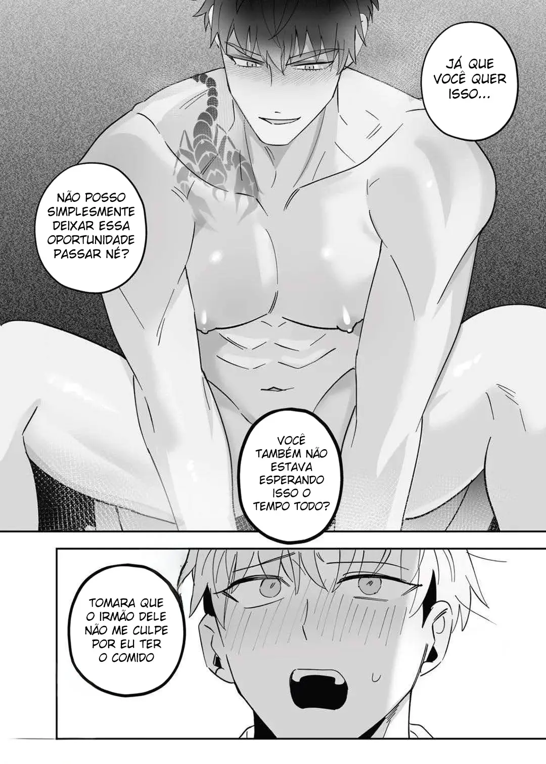 Descobriram Que Sou Gay e Acabei Sendo Comido Pelo Irmão Mais Novo do Meu Amigo Hentai – Página 23
