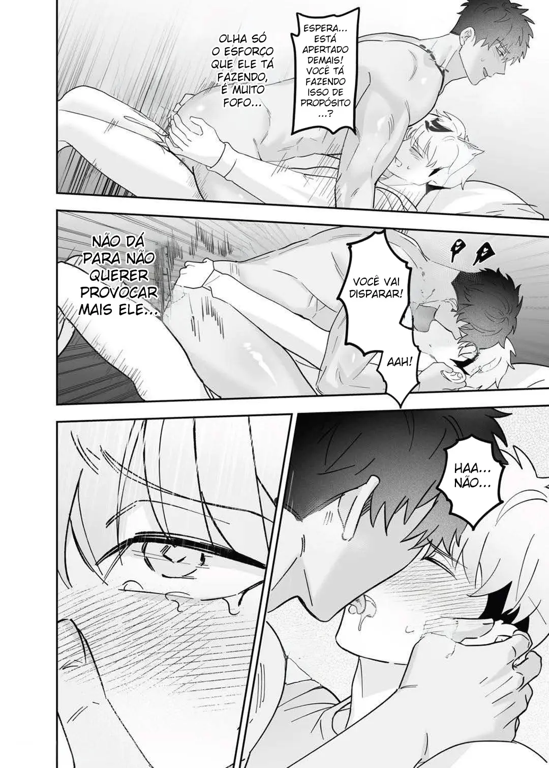 Descobriram Que Sou Gay e Acabei Sendo Comido Pelo Irmão Mais Novo do Meu Amigo Hentai – Página 27