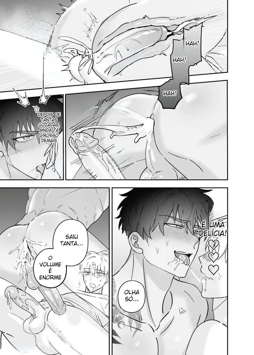 Descobriram Que Sou Gay e Acabei Sendo Comido Pelo Irmão Mais Novo do Meu Amigo Hentai – Página 28