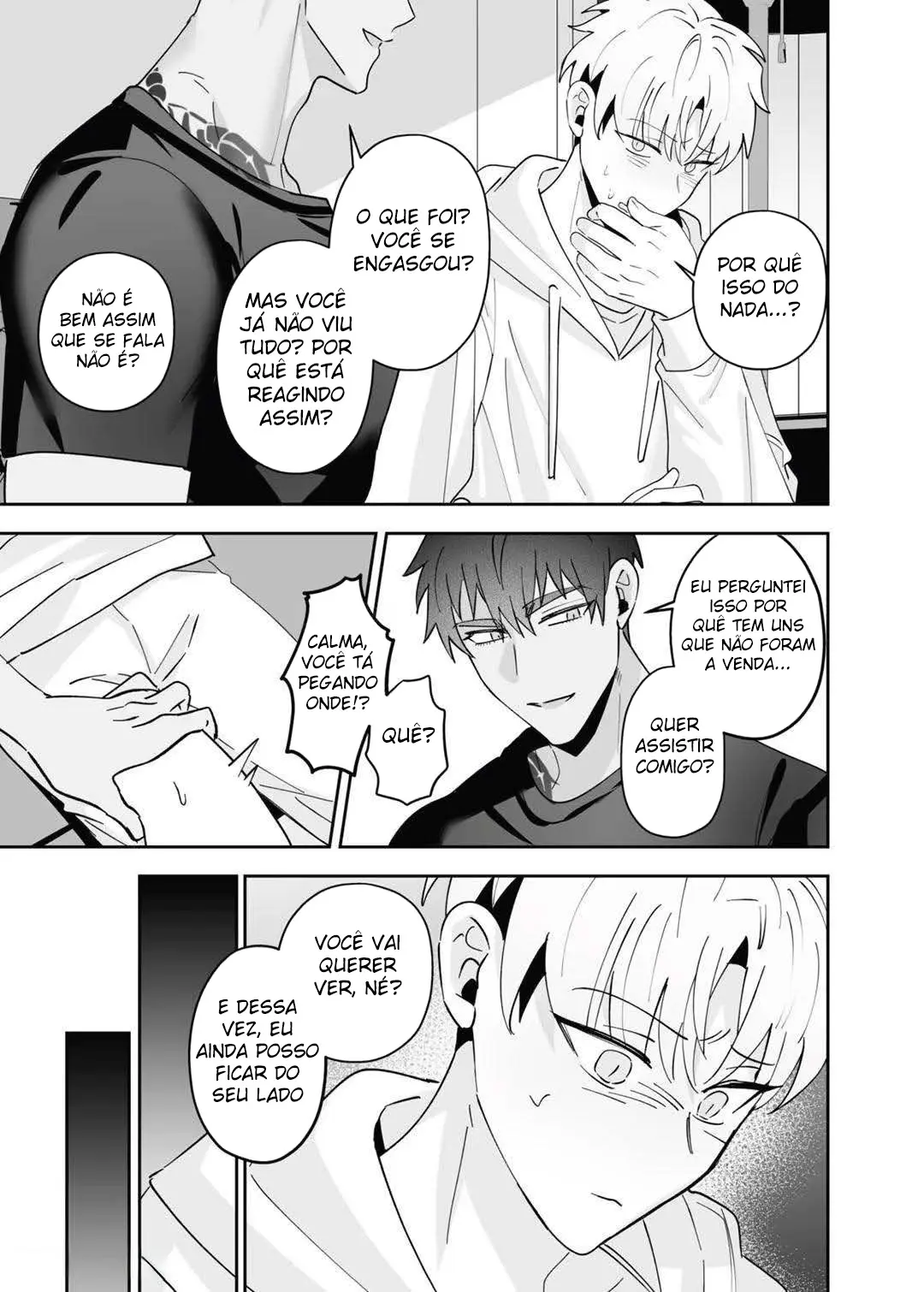 Descobriram Que Sou Gay e Acabei Sendo Comido Pelo Irmão Mais Novo do Meu Amigo Hentai – Página 36