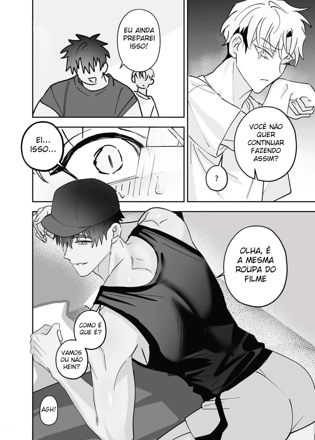 Descobriram Que Sou Gay e Acabei Sendo Comido Pelo Irmão Mais Novo do Meu Amigo Hentai – Página 45