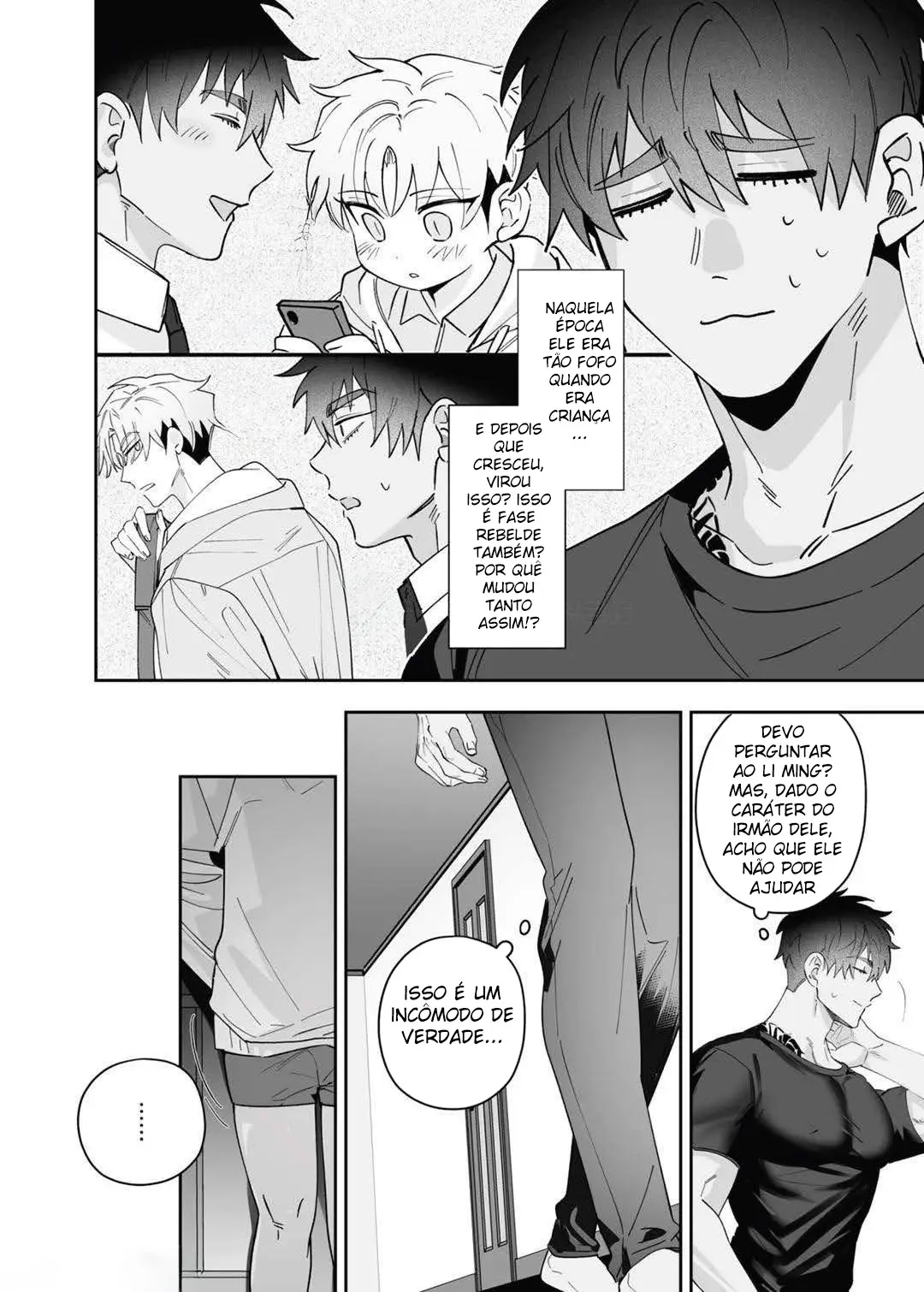 Descobriram Que Sou Gay e Acabei Sendo Comido Pelo Irmão Mais Novo do Meu Amigo Hentai – Página 7