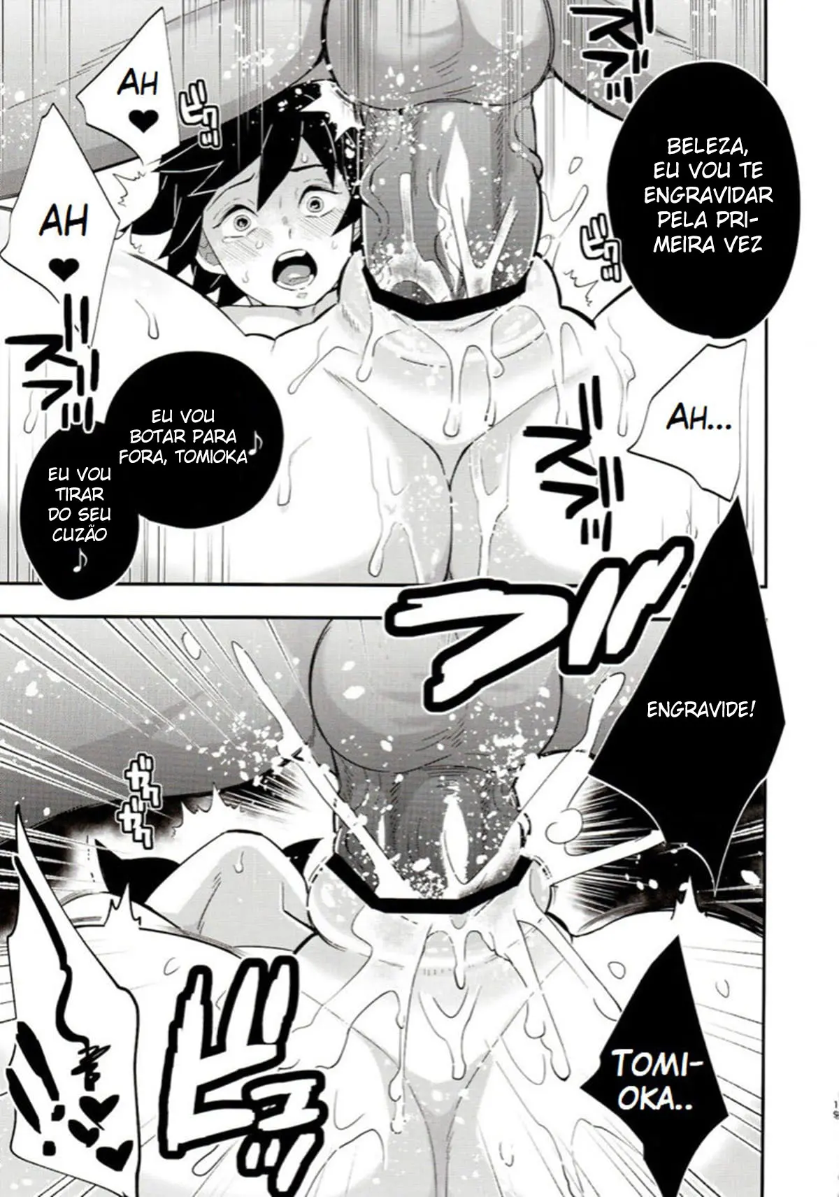 Desenvolvimento de Giyuu nas Viagens as Fontes Termais Hentai – Página 19