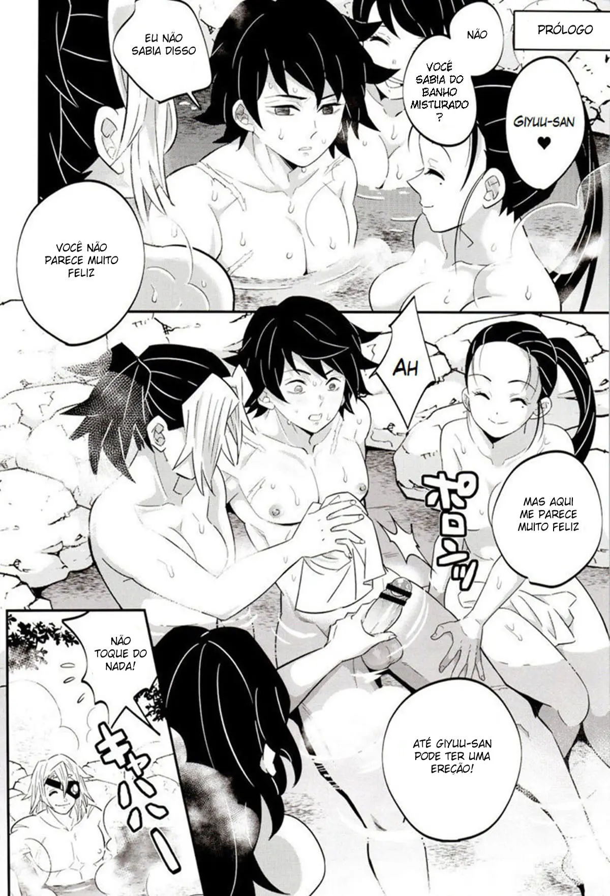 Desenvolvimento de Giyuu nas Viagens as Fontes Termais Hentai – Página 4