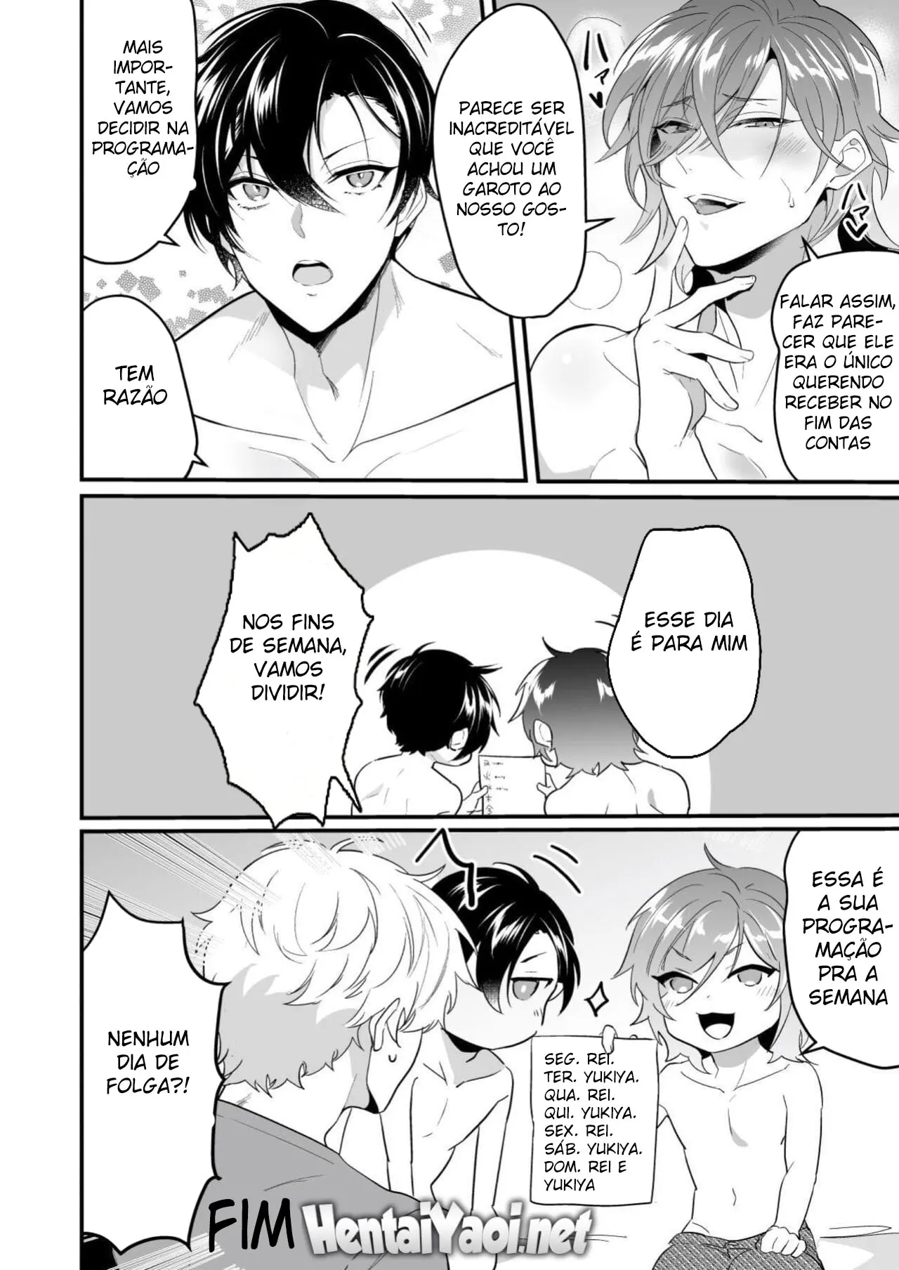 Dois Caras Safados Sugaram Minha Porra Hentai – Página 30