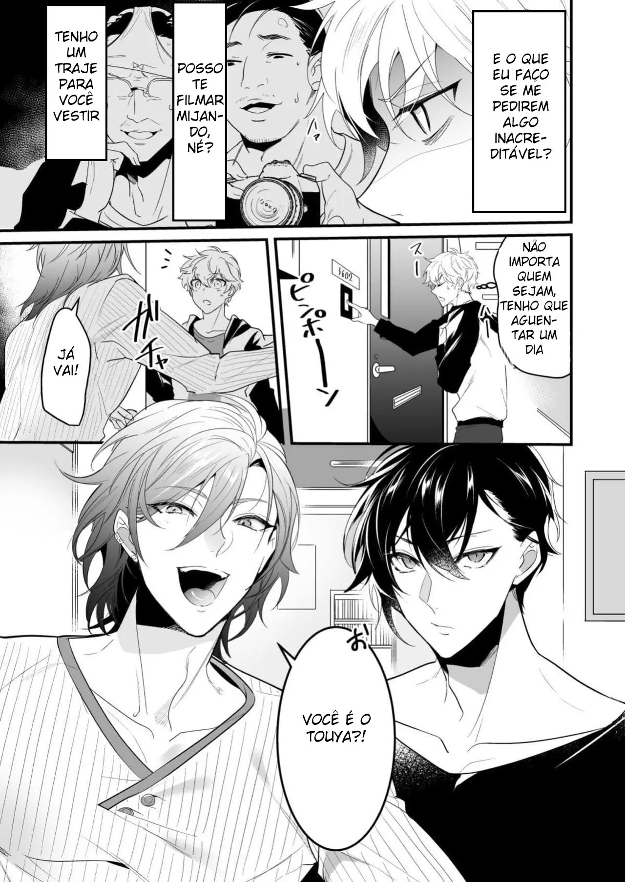 Dois Caras Safados Sugaram Minha Porra Hentai – Página 5