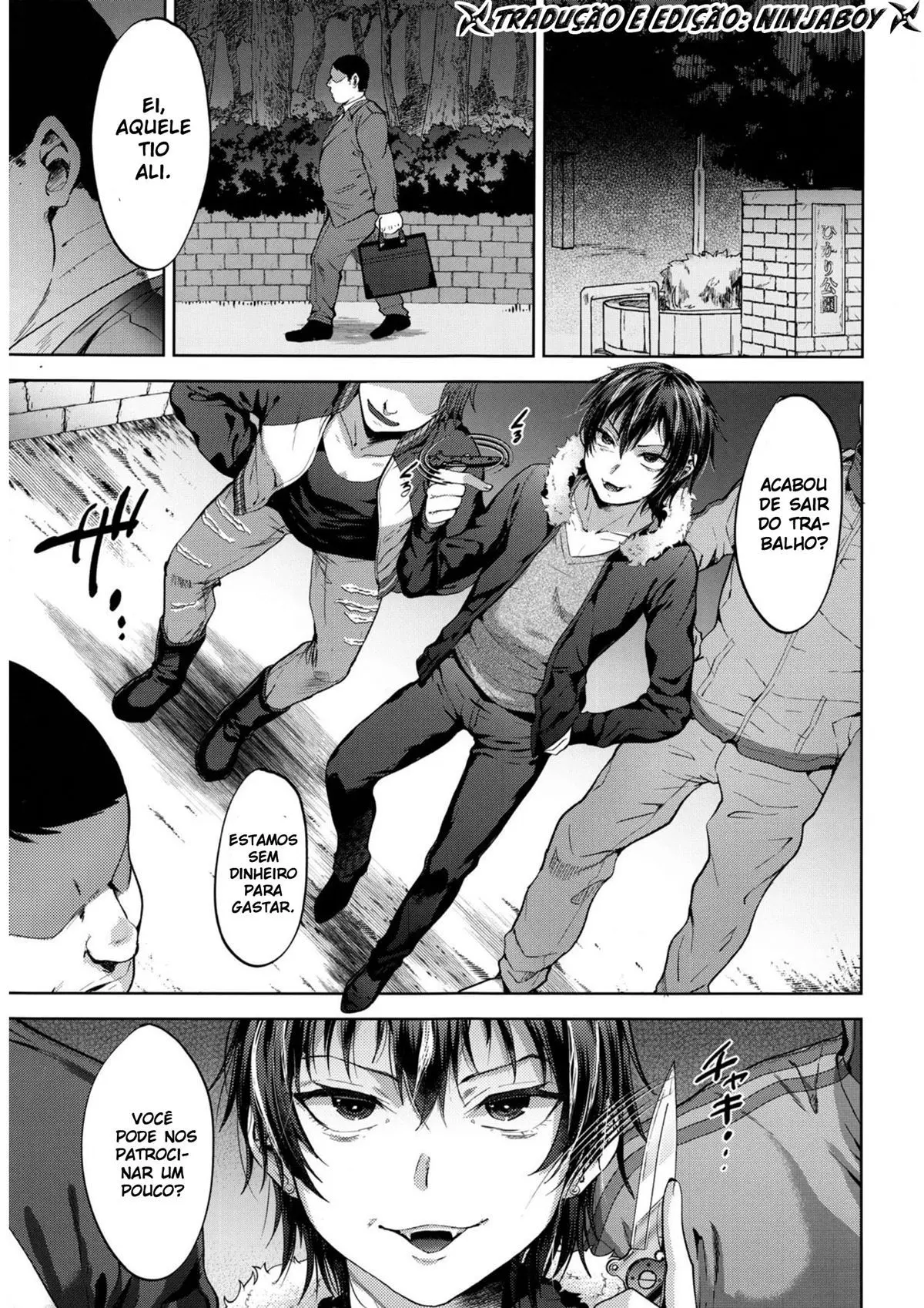 DQN Saimin Mesu Otoshi Hentai – Página 3