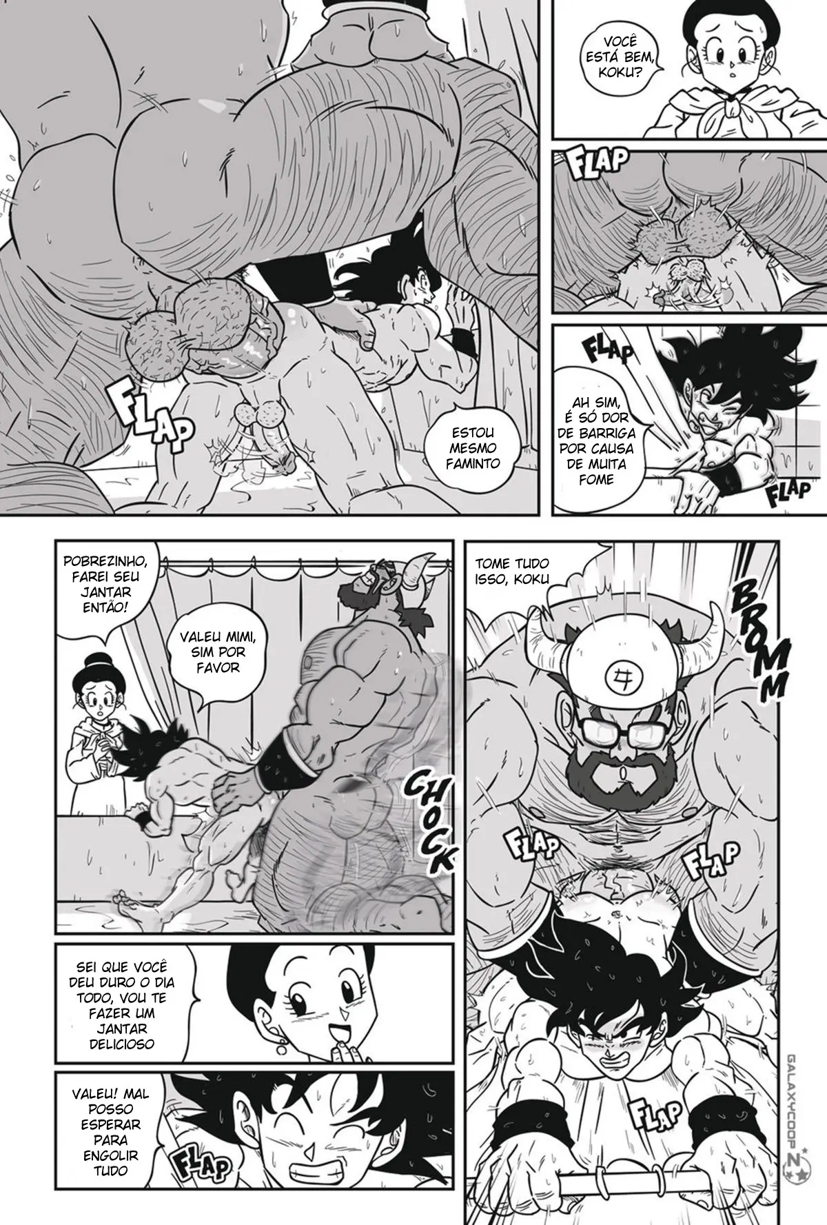 DragonBalls Super Size Capítulo 1 Hentai – Página 17