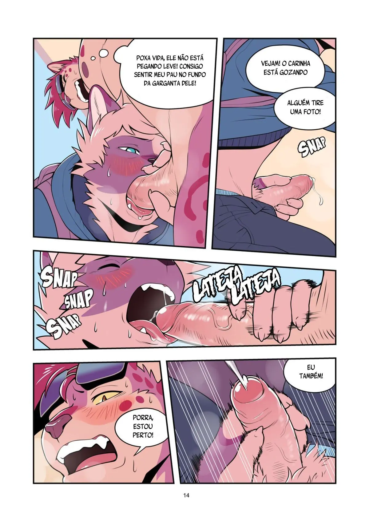 É um Bom Dia para ir a Praia de Nudismo Hentai – Página 15