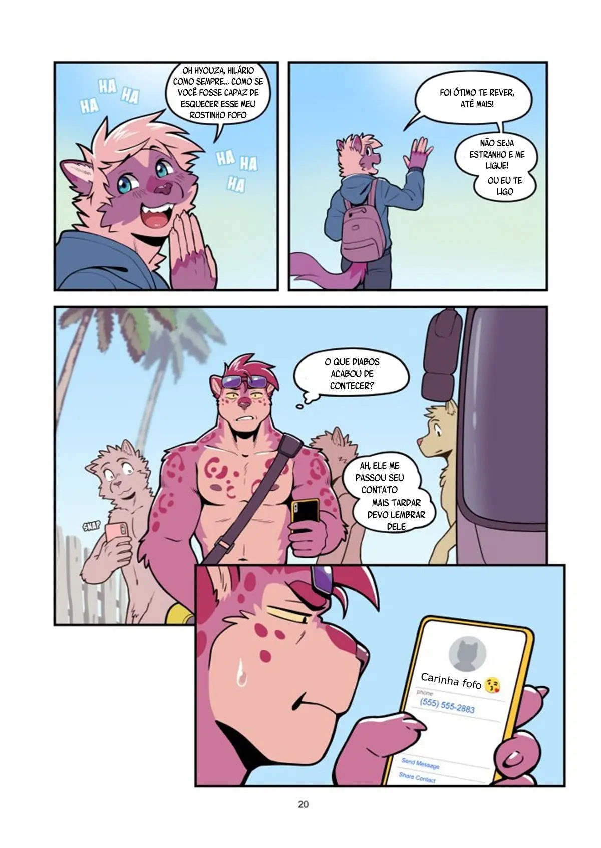 É um Bom Dia para ir a Praia de Nudismo Hentai – Página 21