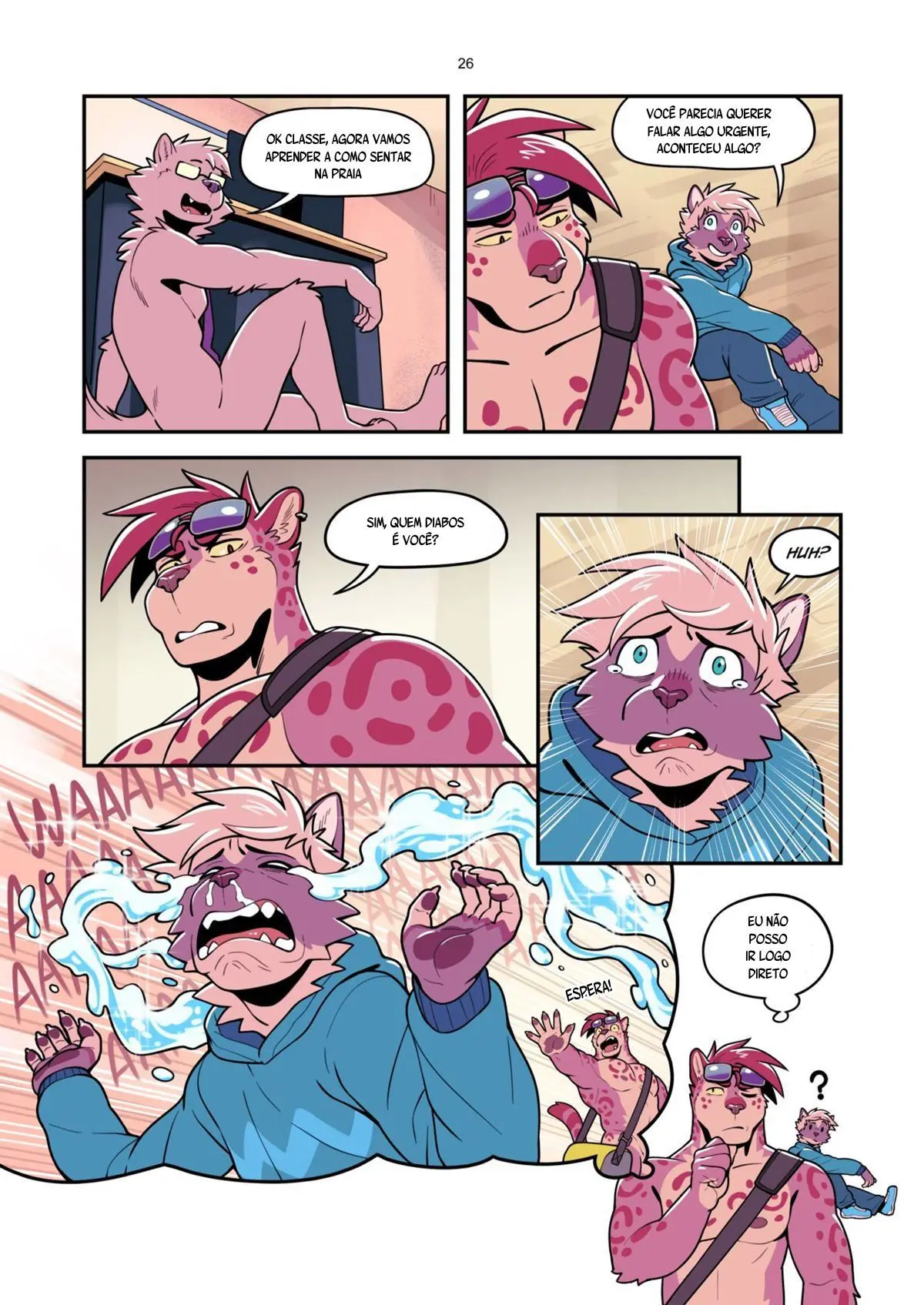 É um Bom Dia para ir a Praia de Nudismo Hentai – Página 27