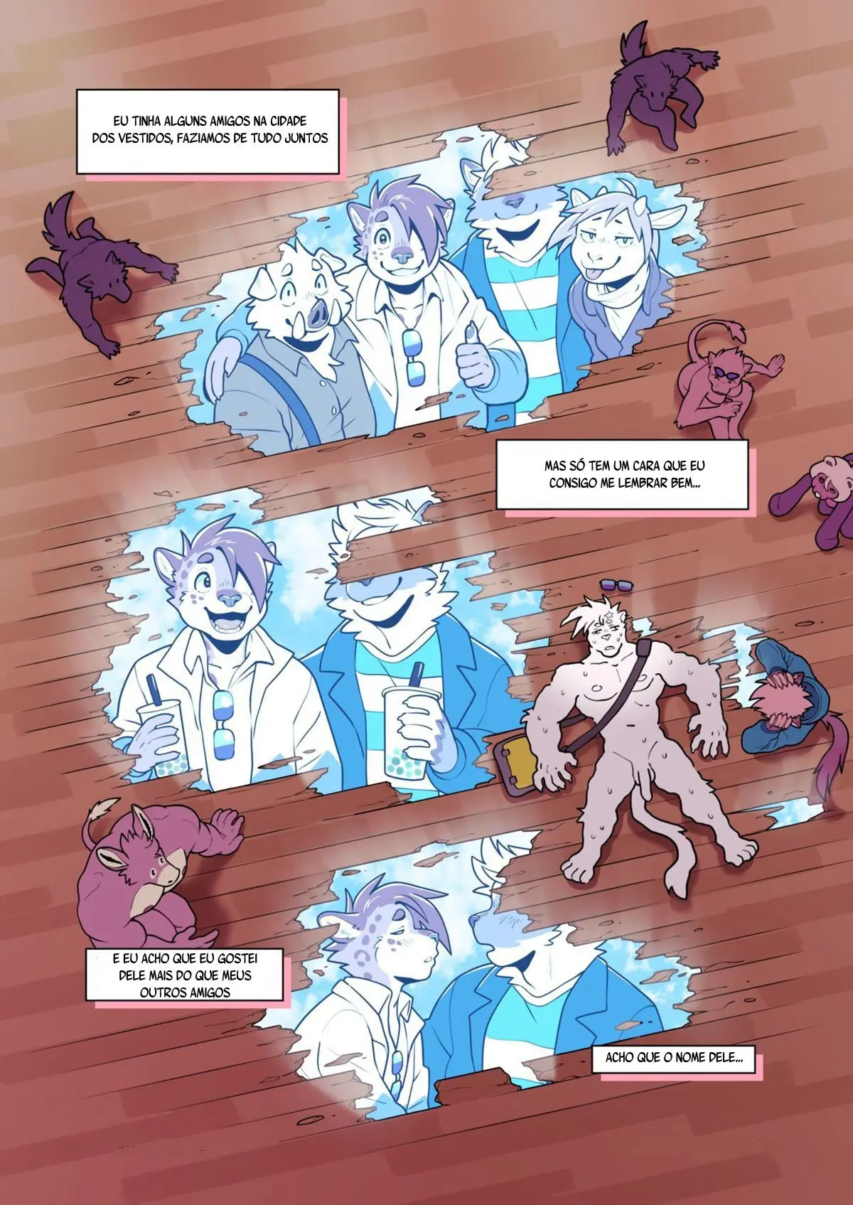 É um Bom Dia para ir a Praia de Nudismo Hentai – Página 31