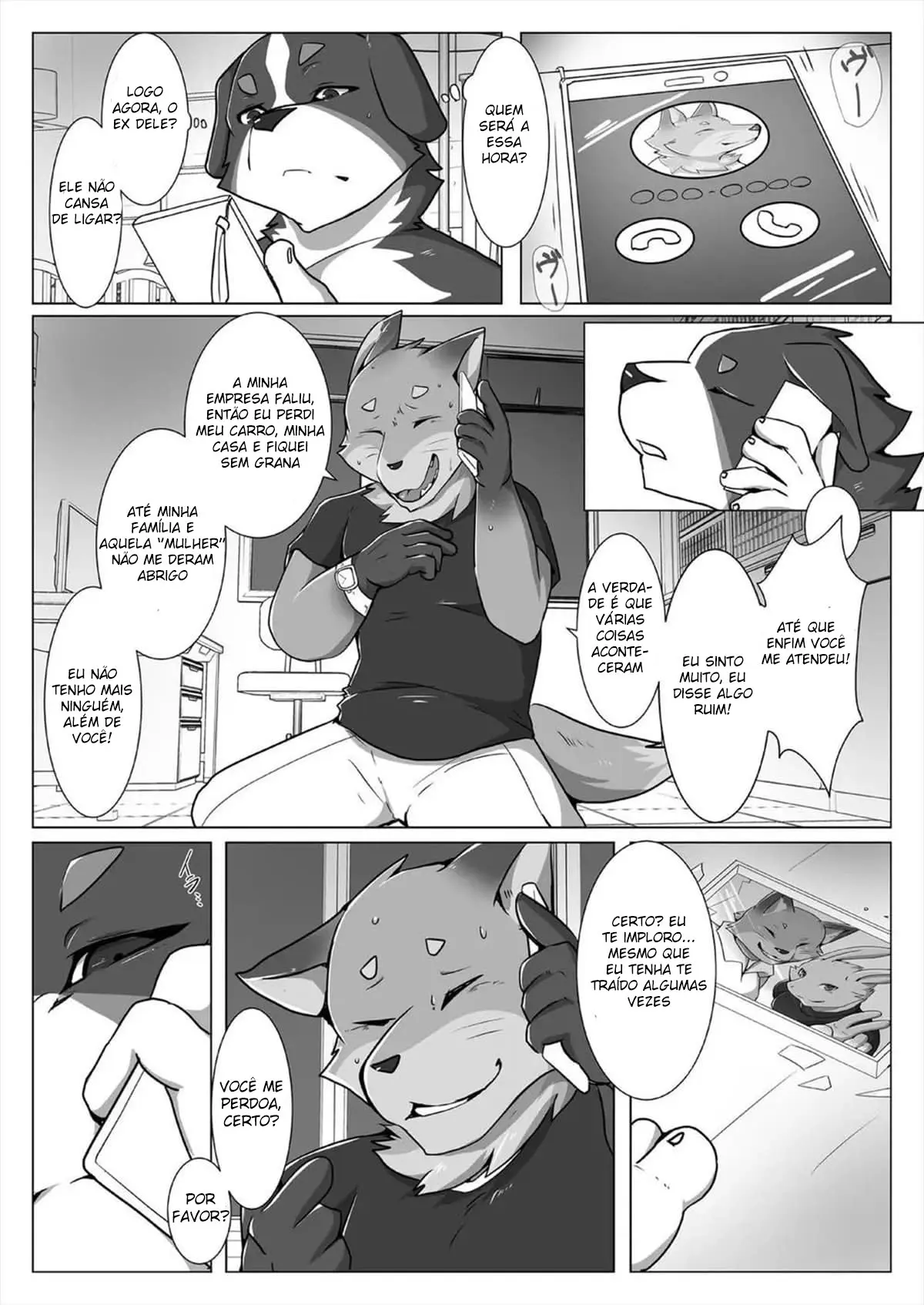 Ecchi Na Wanwan Delivery Hentai – Página 34