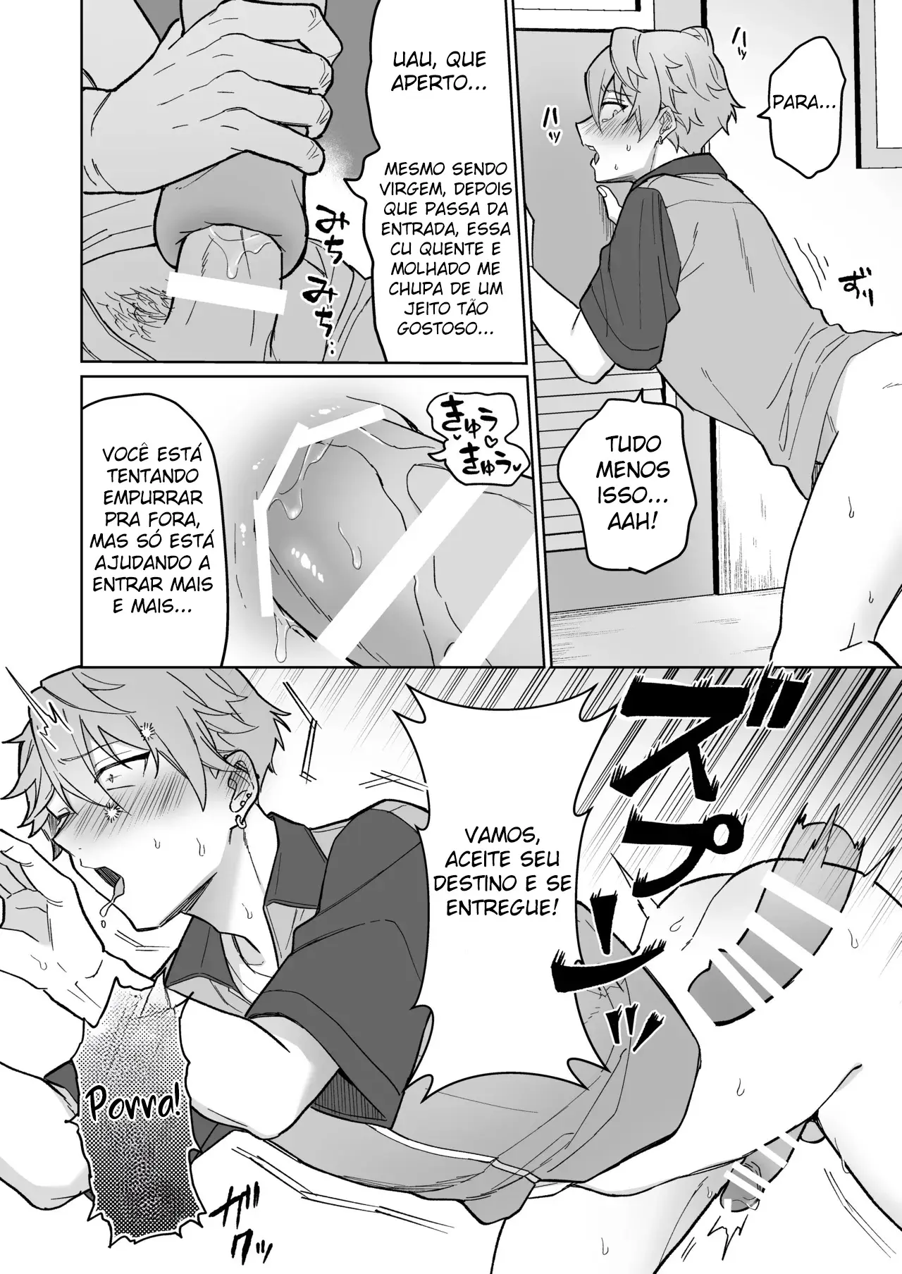 Educação Rigorosa do Funcionário Atrevido Com Um Onahole Mágico!! Hentai – Página 19