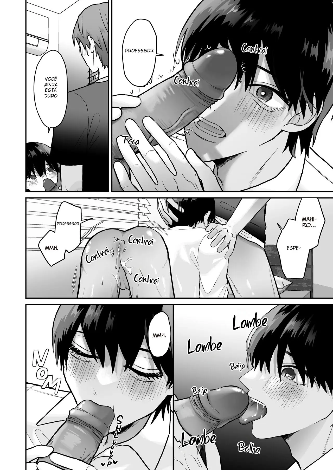 Ei, Professor. Quer Fazer Sexo? ~ Esporradas No Meu Quarto ~ Hentai – Página 13