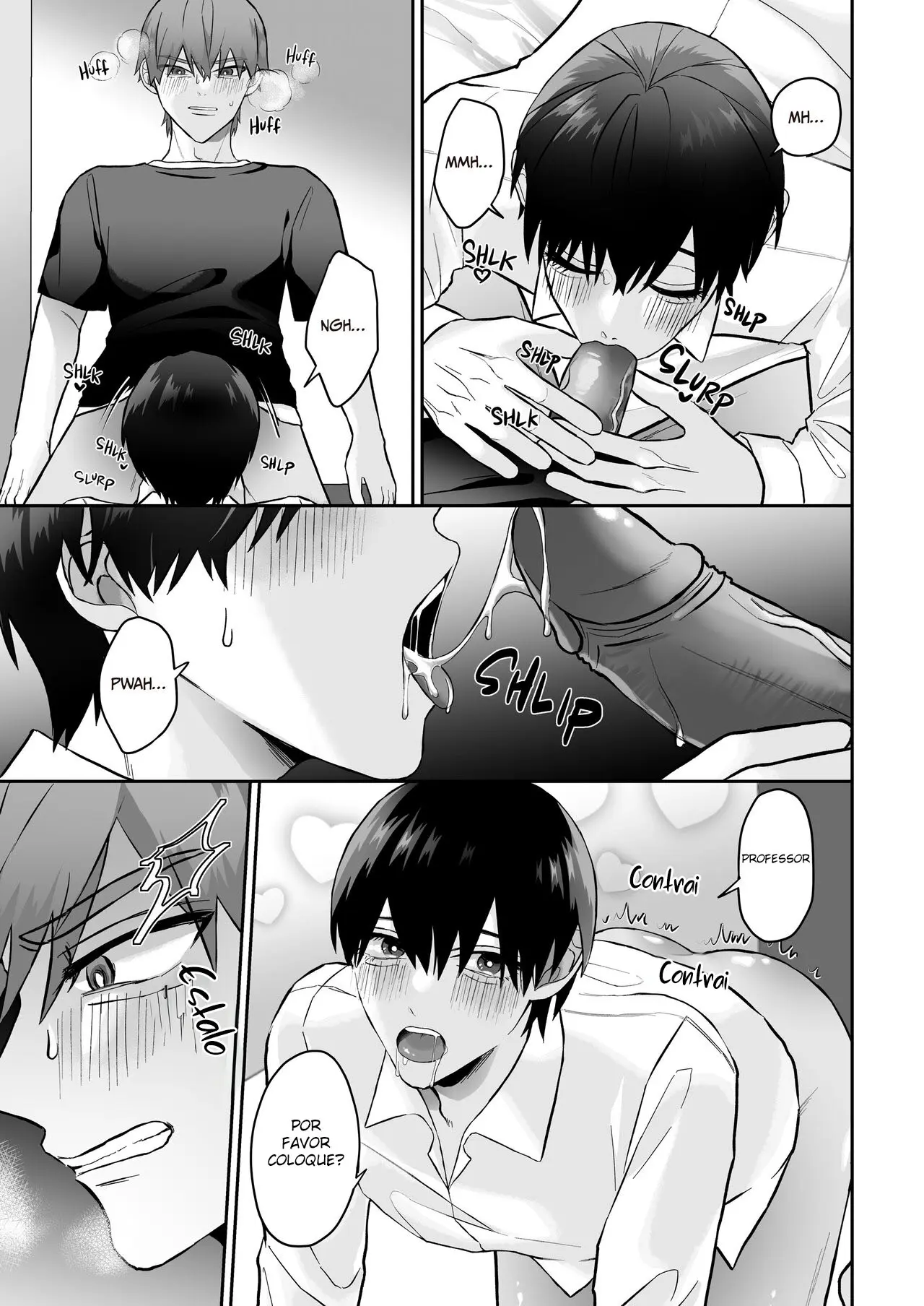 Ei, Professor. Quer Fazer Sexo? ~ Esporradas No Meu Quarto ~ Hentai – Página 14