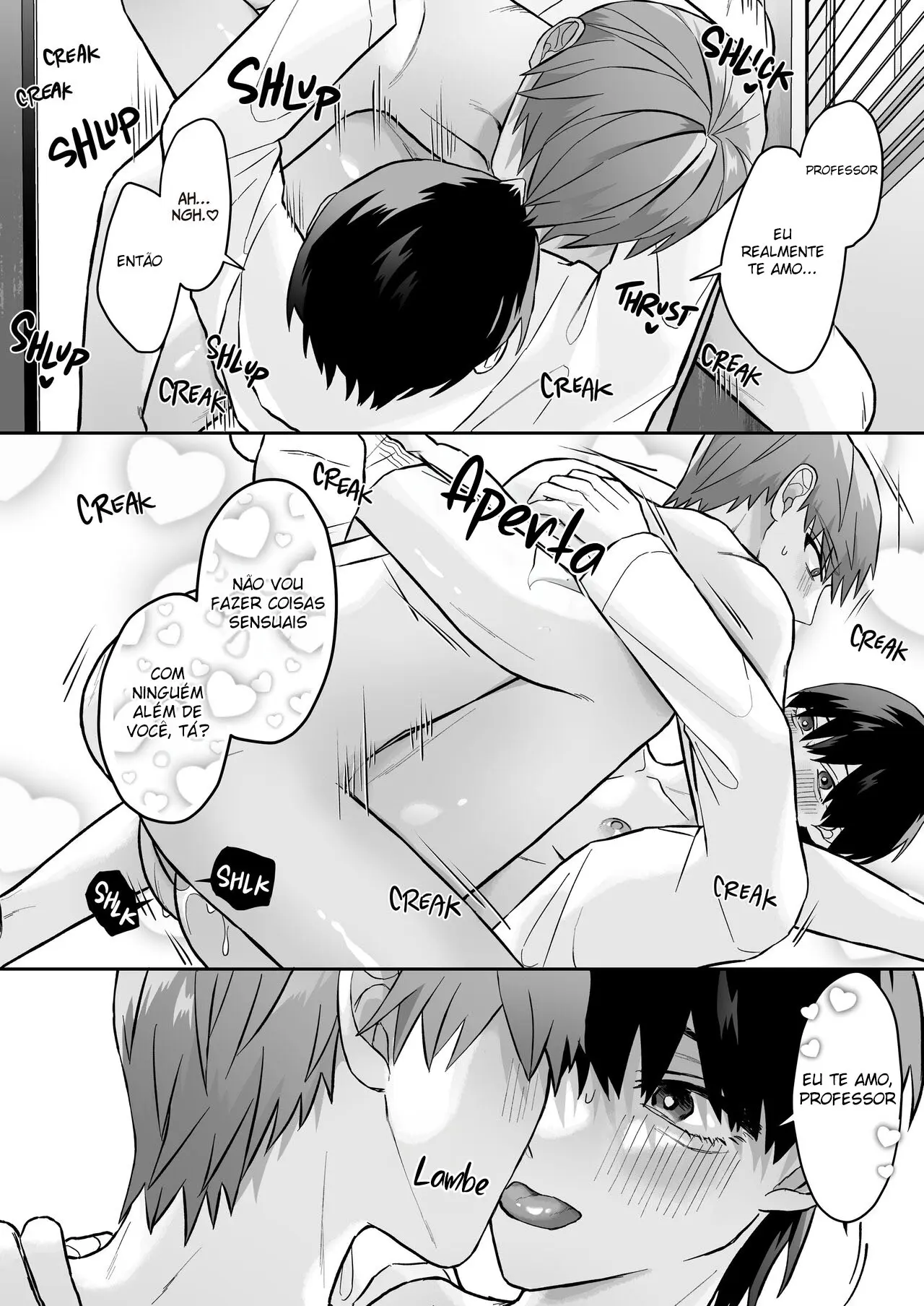 Ei, Professor. Quer Fazer Sexo? ~ Esporradas No Meu Quarto ~ Hentai – Página 21