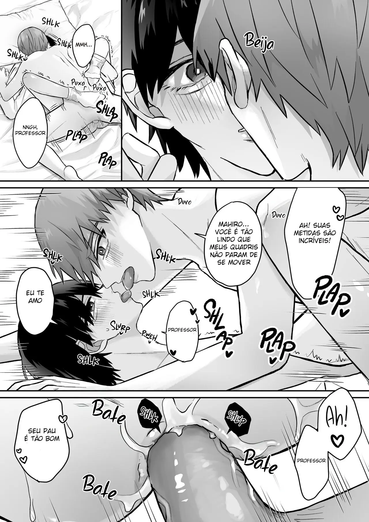Ei, Professor. Quer Fazer Sexo? ~ Esporradas No Meu Quarto ~ Hentai – Página 22